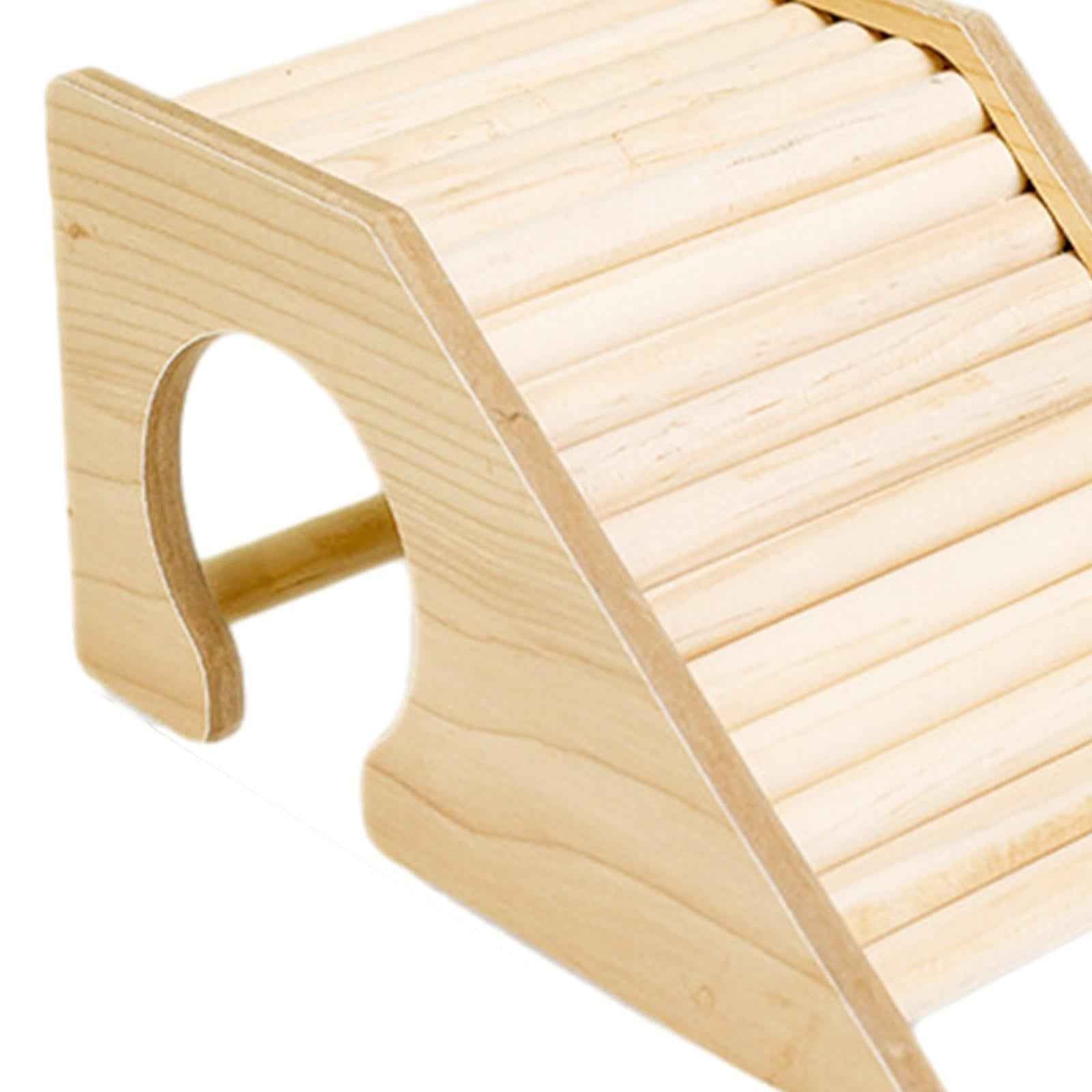 Bridge for Climbing Wooden Guinea Pig Hammock Piggies Climbing Bridge Ladder style B