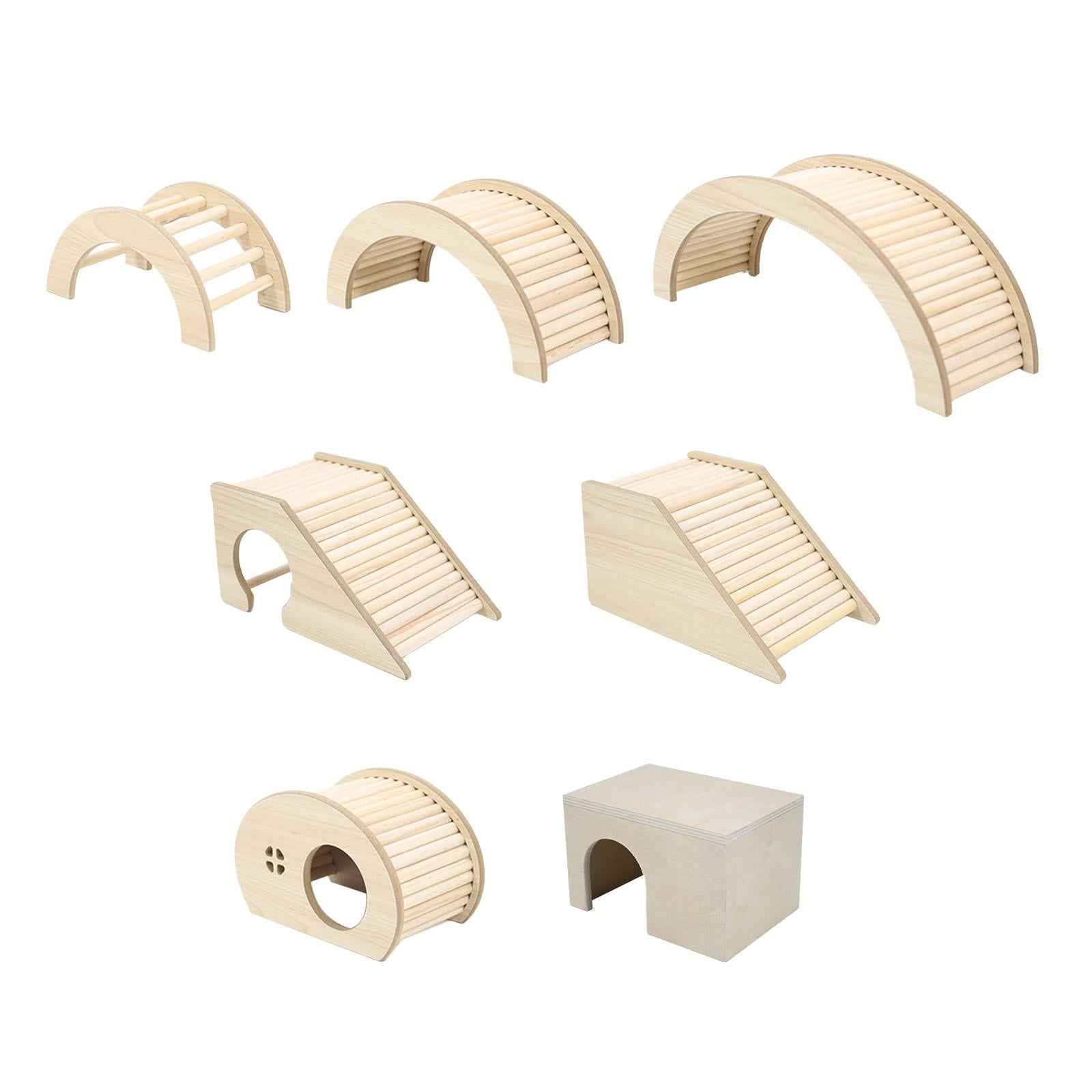 Small Pet Castle Home Cage Accessories for Hamster Guinea Pig Chinchilla Rat Arches S