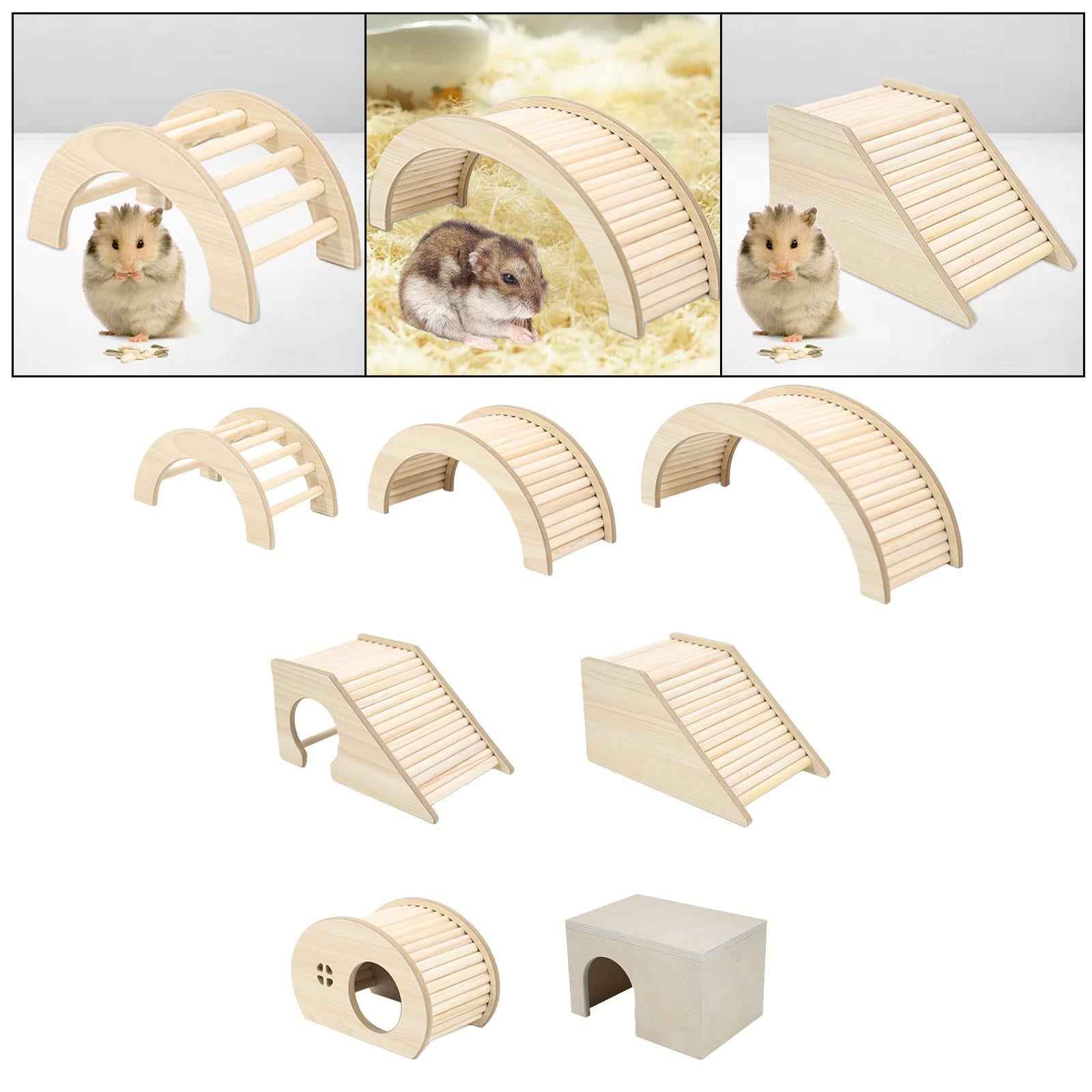 Small Pet Castle Home Cage Accessories for Hamster Guinea Pig Chinchilla Rat Arches S