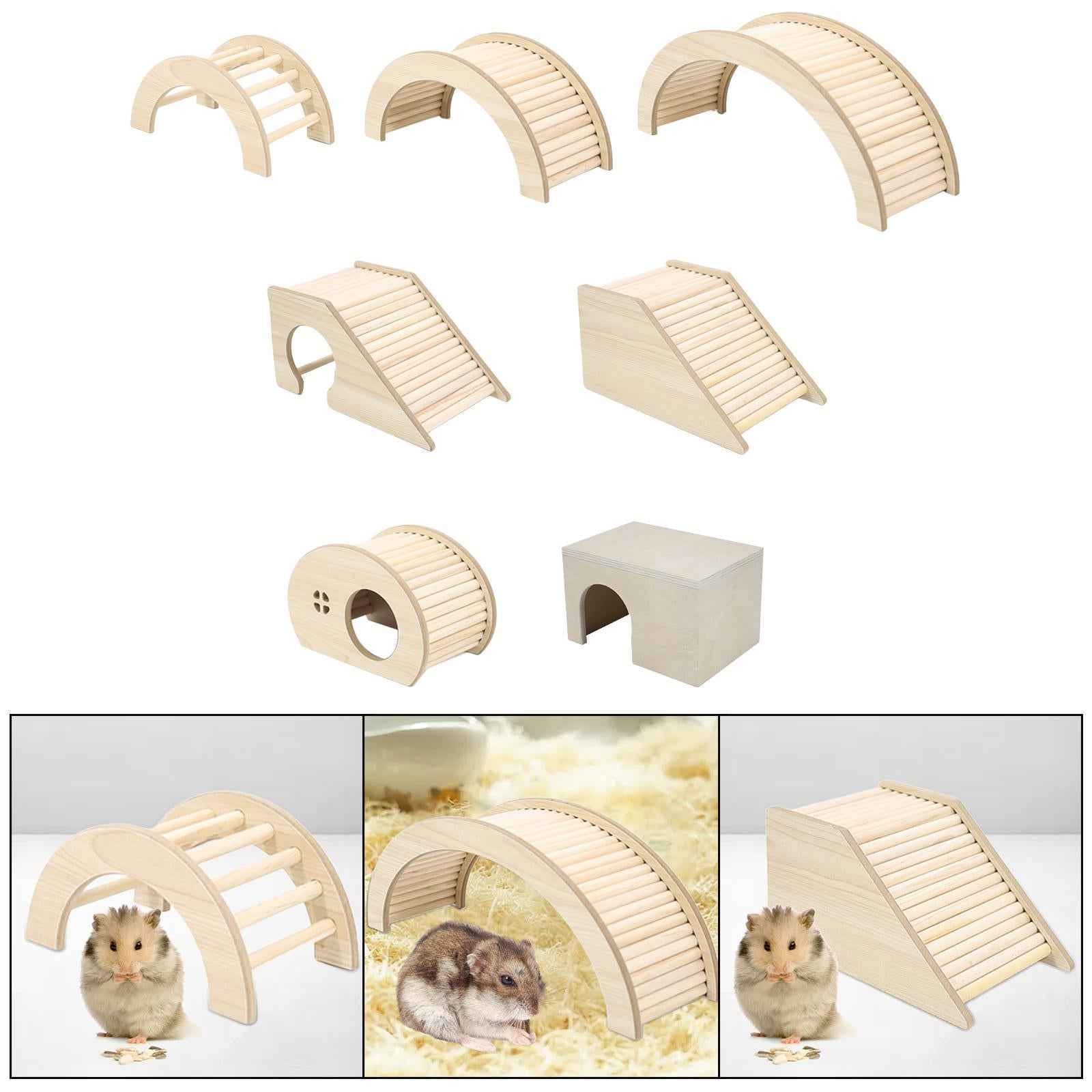 Small Pet Castle Home Cage Accessories for Hamster Guinea Pig Chinchilla Rat Arches S