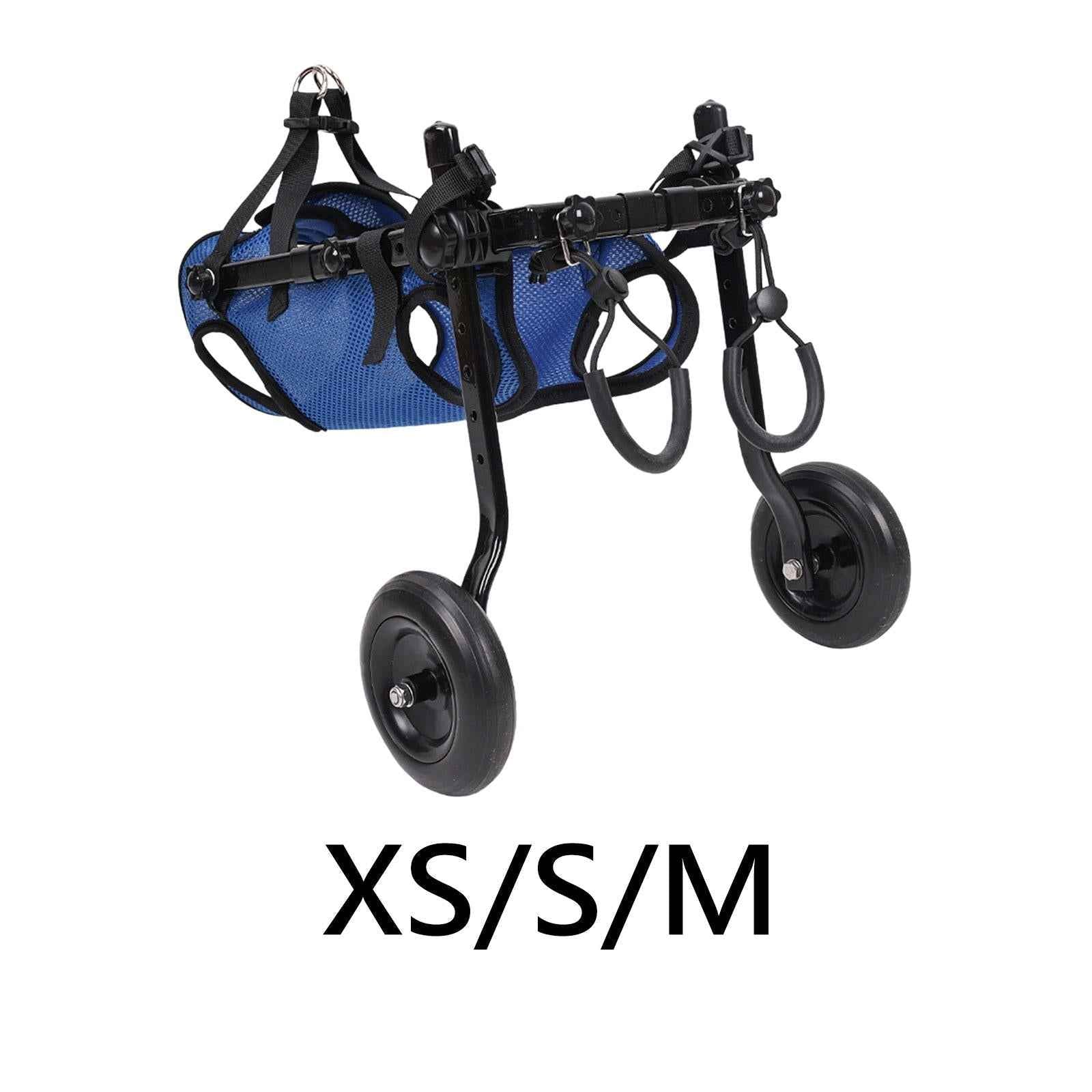 Dog Wheelchair for Back Legs for Disabled Dog Pets Leg Brace and Hip Support XS