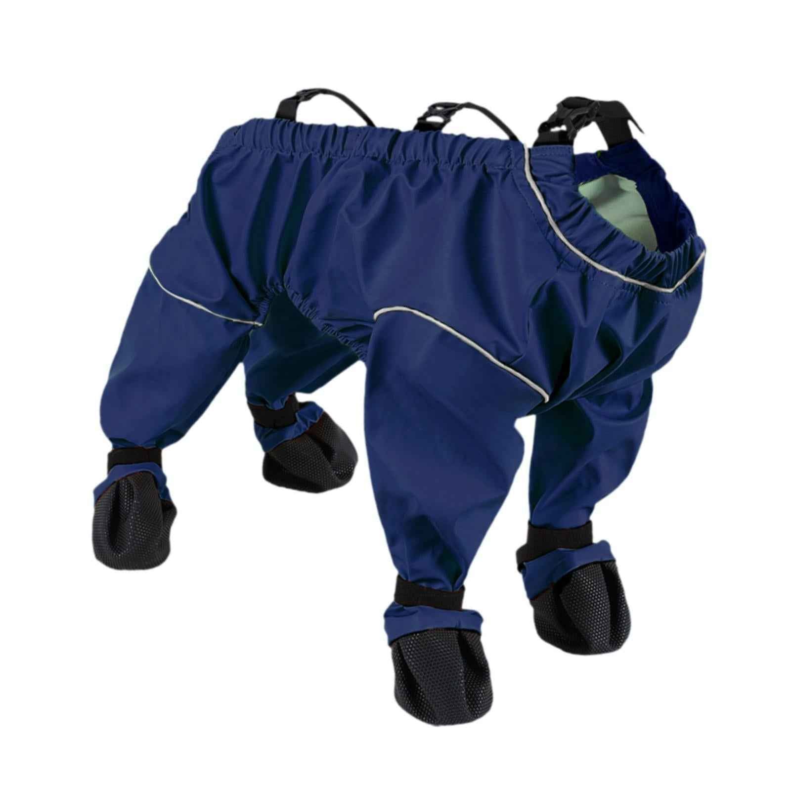 Dog Suspender Boots Waterproof Paw Protectors for Running Hiking Walking S