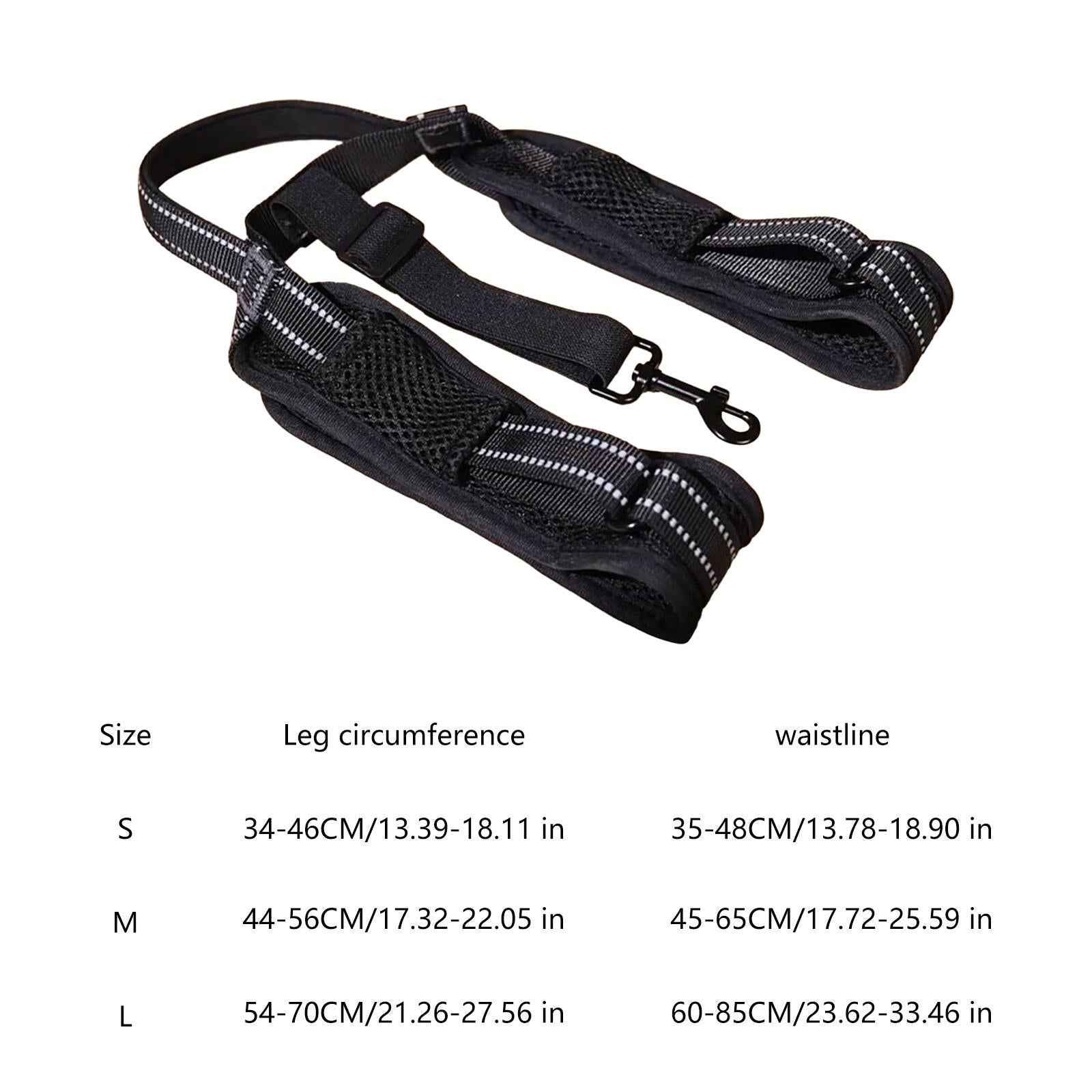 Dog Lift Support Harness Sturdy Hind Leg Support for Disabled Dog Senior Dog L