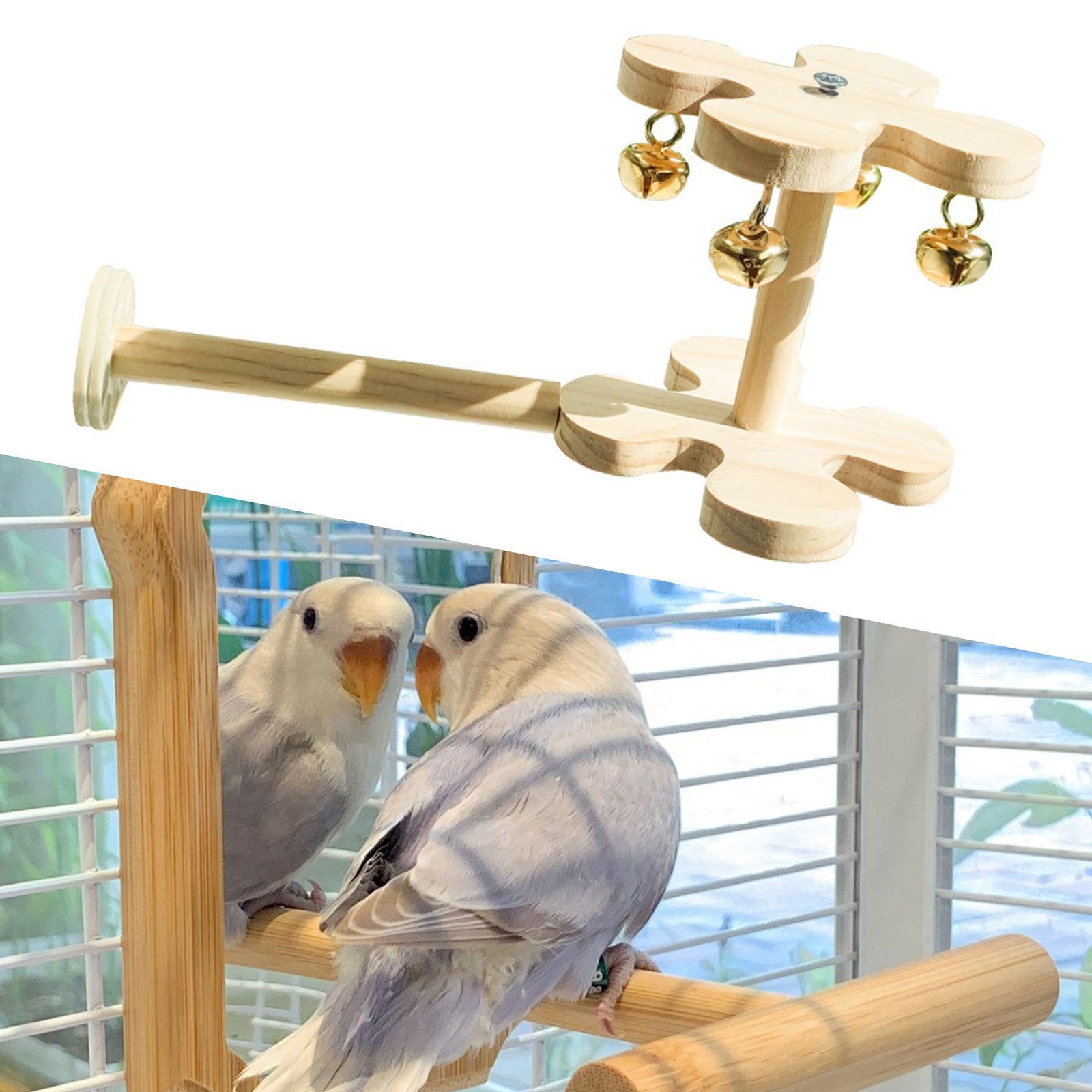 Bird Perch Toy Physical Exercise Parrot Stand for Finches Lovebirds Parakeet