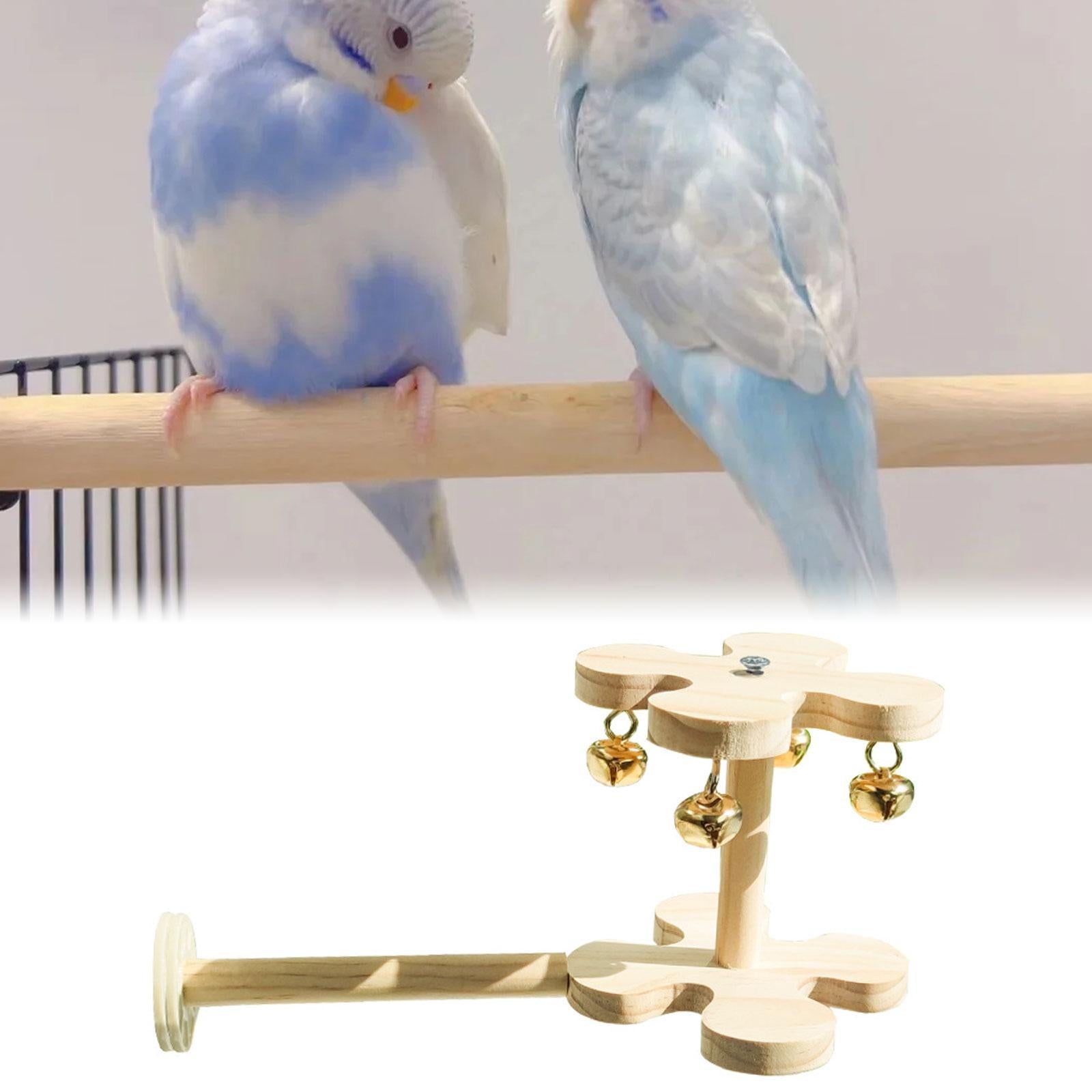 Bird Perch Toy Physical Exercise Parrot Stand for Finches Lovebirds Parakeet
