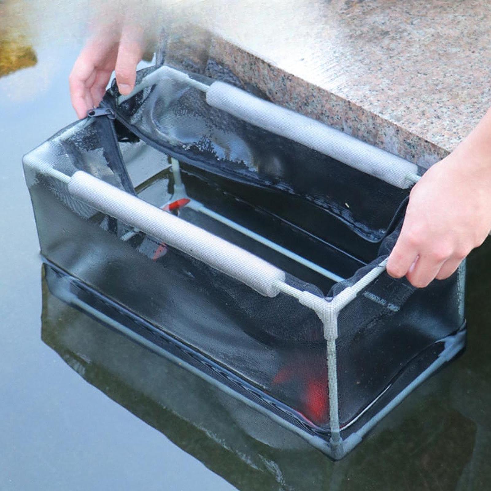 Aquarium Separation Net Breeding Box for Fish Spawn Hatchery 32x17x17cm
