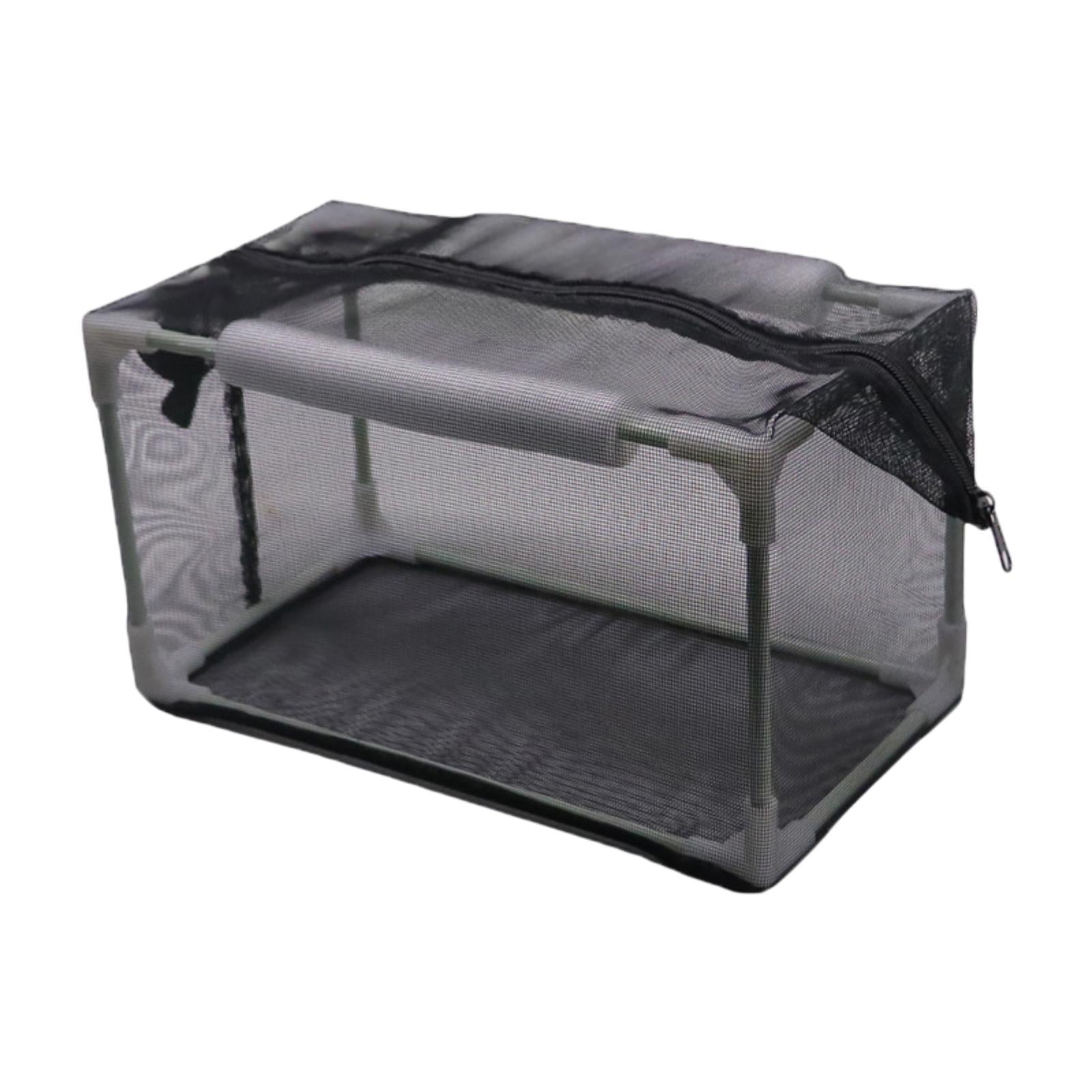 Aquarium Separation Net Breeding Box for Fish Spawn Hatchery 62x32x32cm