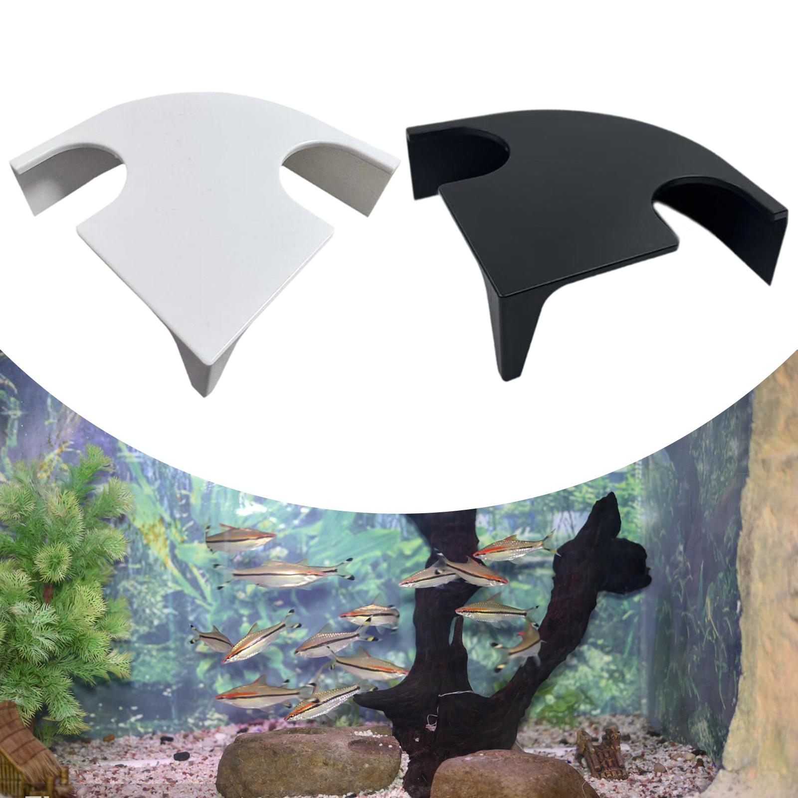 Aquarium Decor Landscape Resting Shelter Reptile Hideout Fish Shrimp Hideout White