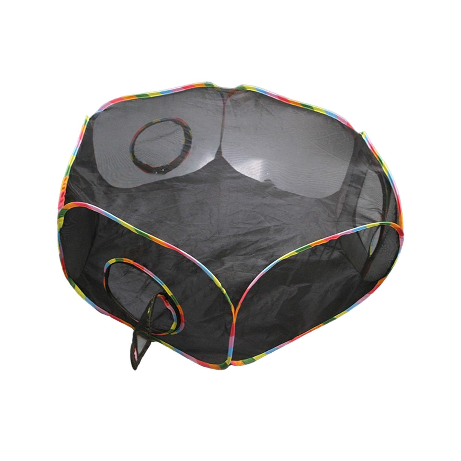 Cat Tunnel Outdoor Mesh for Hiking, Traveling, and Sunbathing Indoor Outdoor Style D