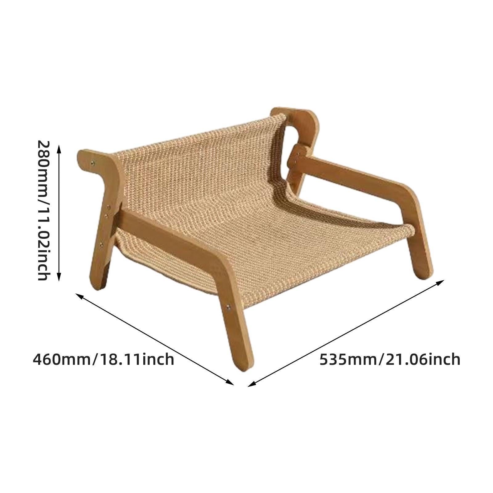 Cat Scratcher Lounge Bed Lounger Wear Resistant Pet Furniture Cat Couch