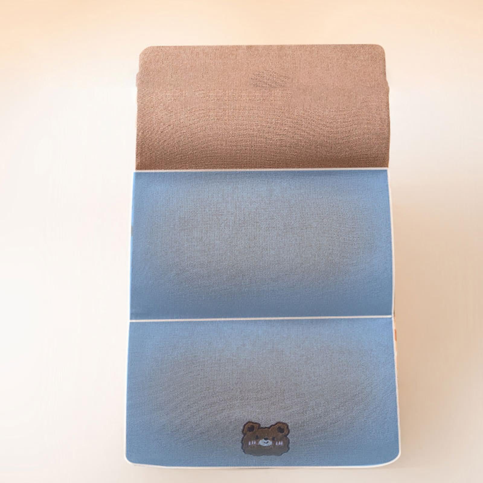 Dog Stairs 3 Step Soft Lightweight Dog Ramp for Small Pets Sofa Dogs Injured Khaki