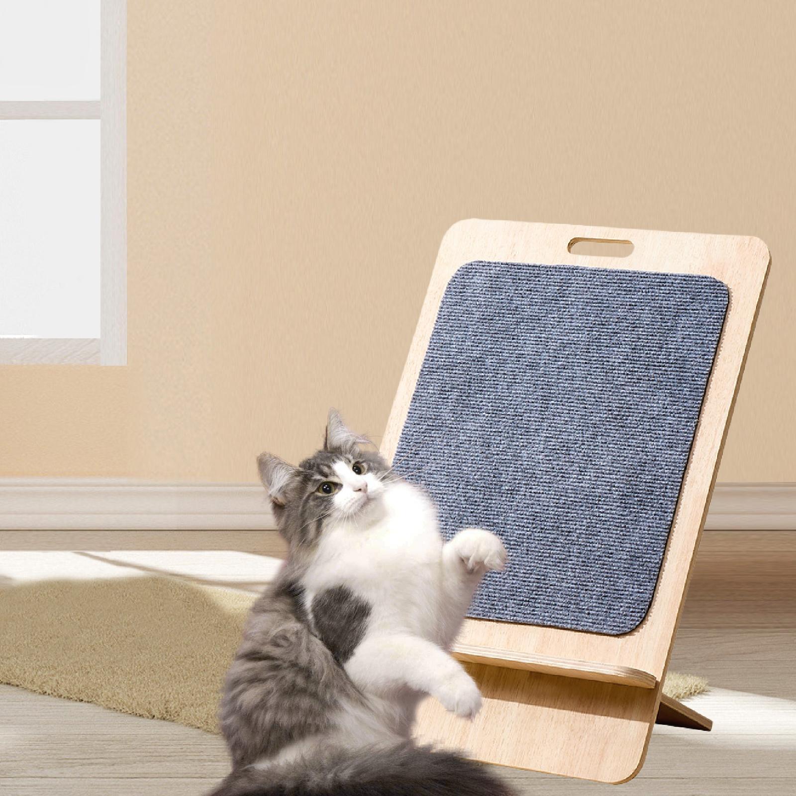 Cat Scratching Board Gift Grind Claws Resting for Kitten Cat Interactive Toy 40cmx60cm