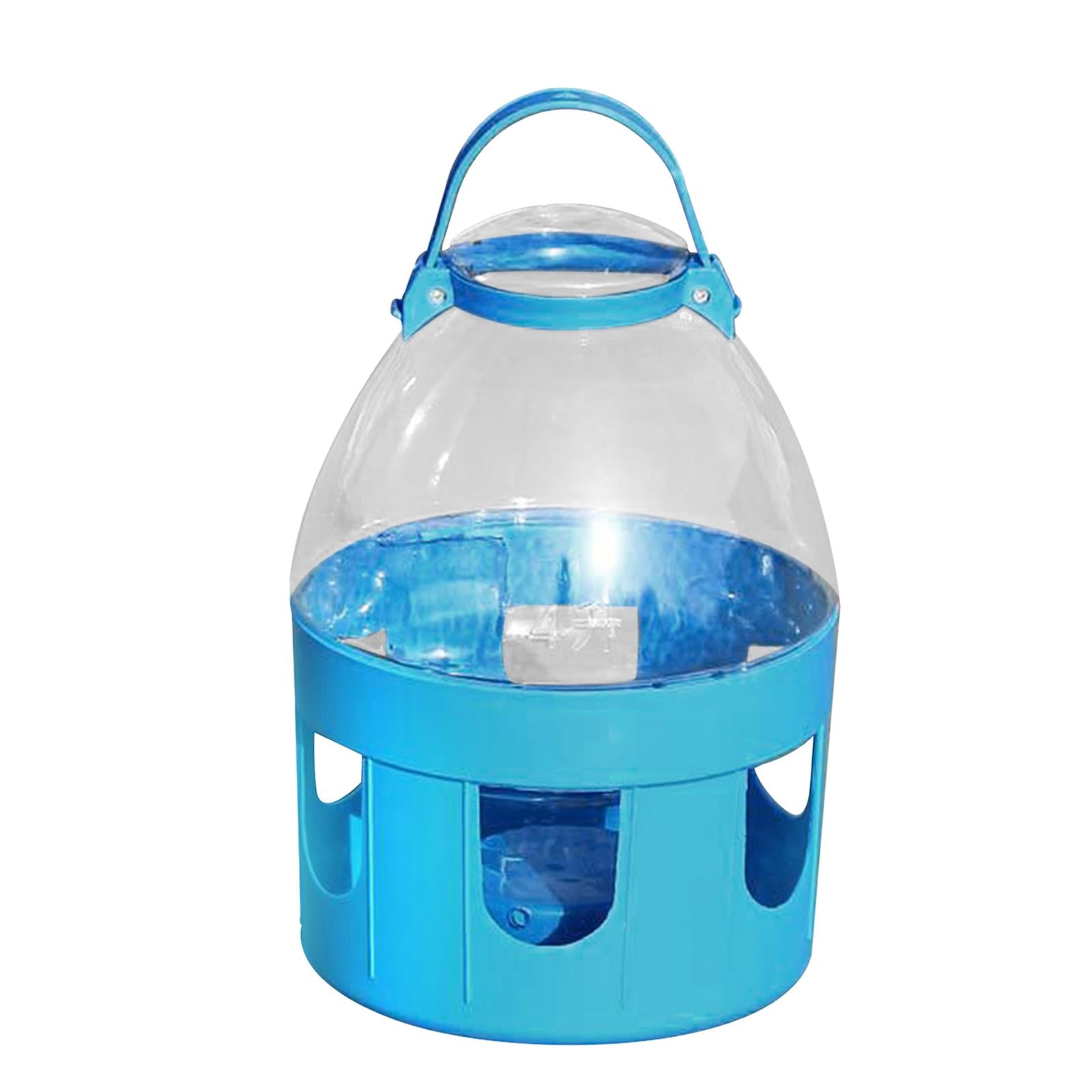 Bird Cage Feeder Easy to Clean Water Dispenser for Peacock Pigeon Cockatiels 4L