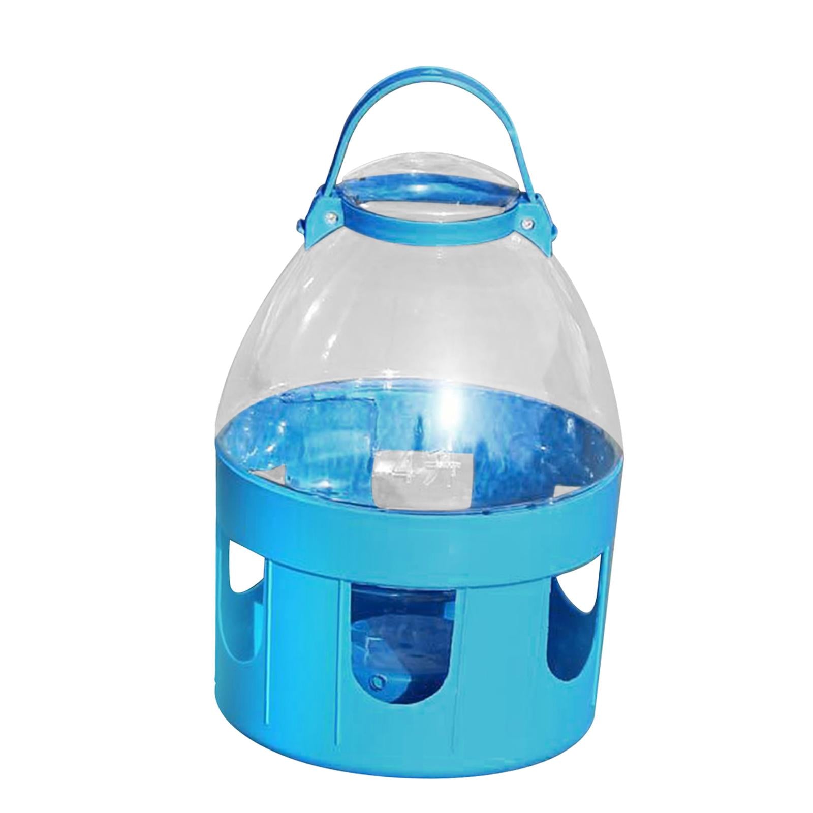 Bird Cage Feeder Easy to Clean Water Dispenser for Peacock Pigeon Cockatiels 4L