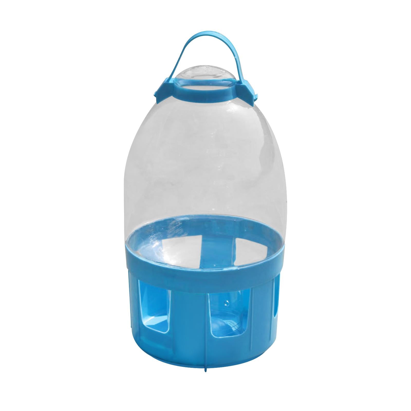 Bird Cage Feeder Easy to Clean Water Dispenser for Peacock Pigeon Cockatiels 6L