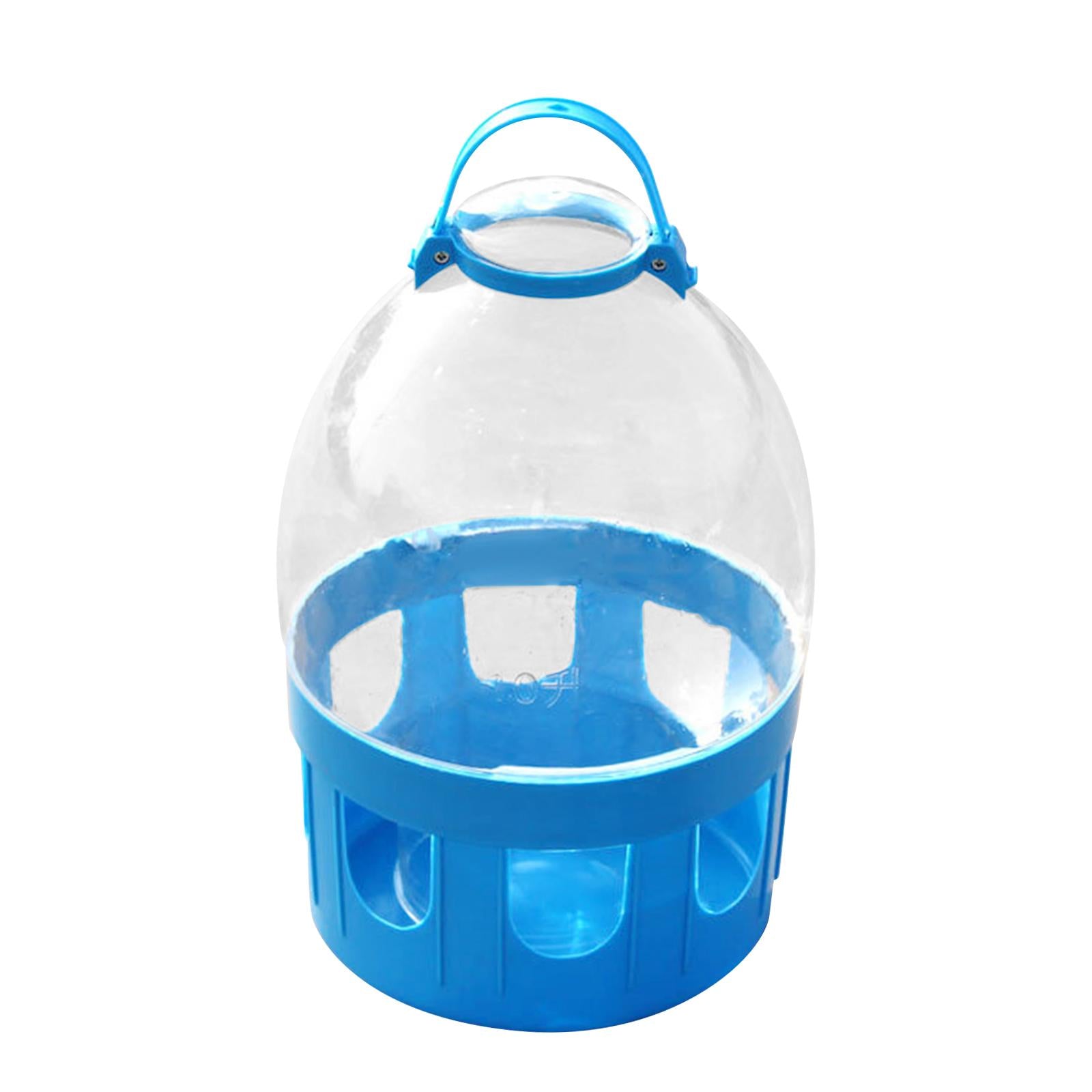 Bird Cage Feeder Easy to Clean Water Dispenser for Peacock Pigeon Cockatiels 10L