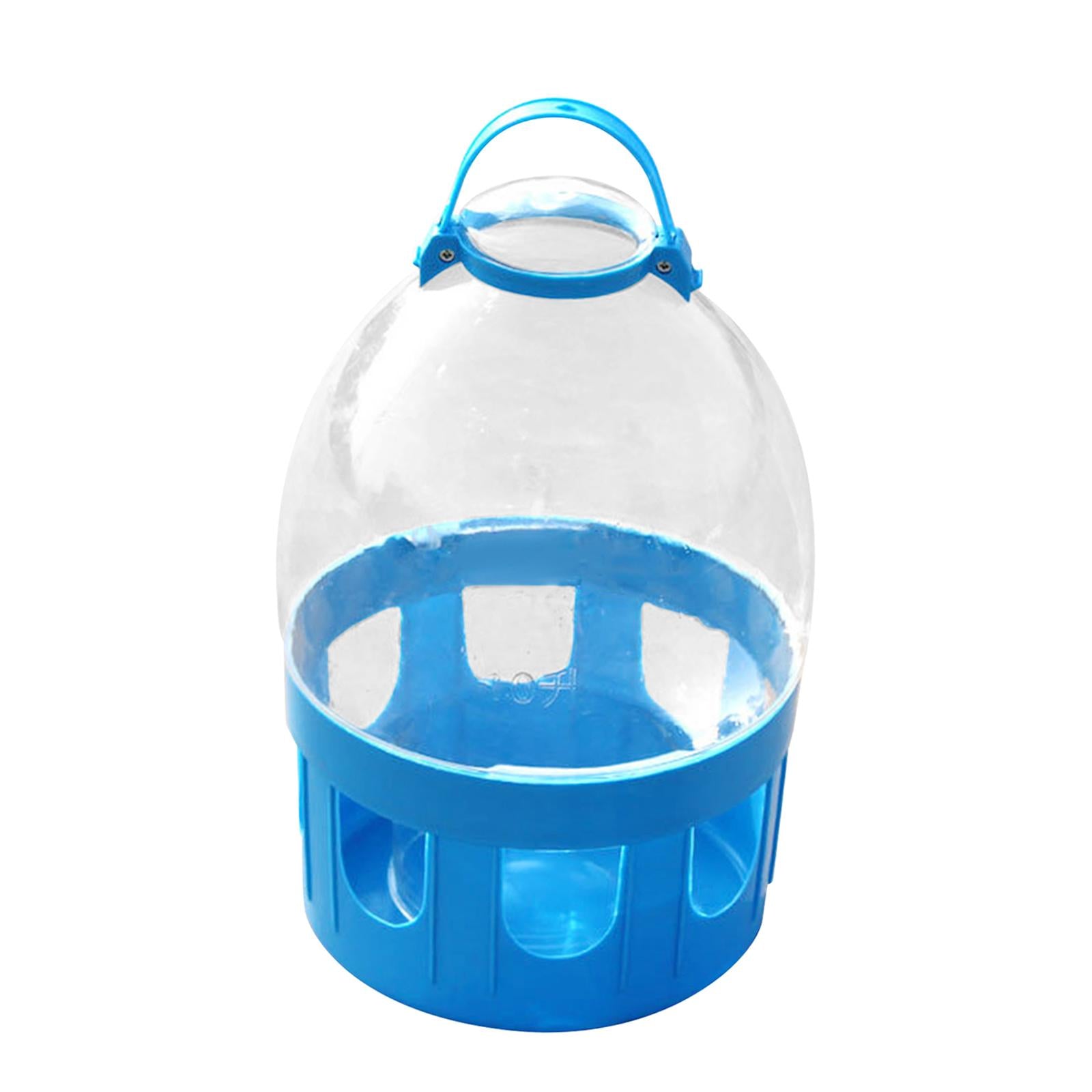 Bird Cage Feeder Easy to Clean Water Dispenser for Peacock Pigeon Cockatiels 10L