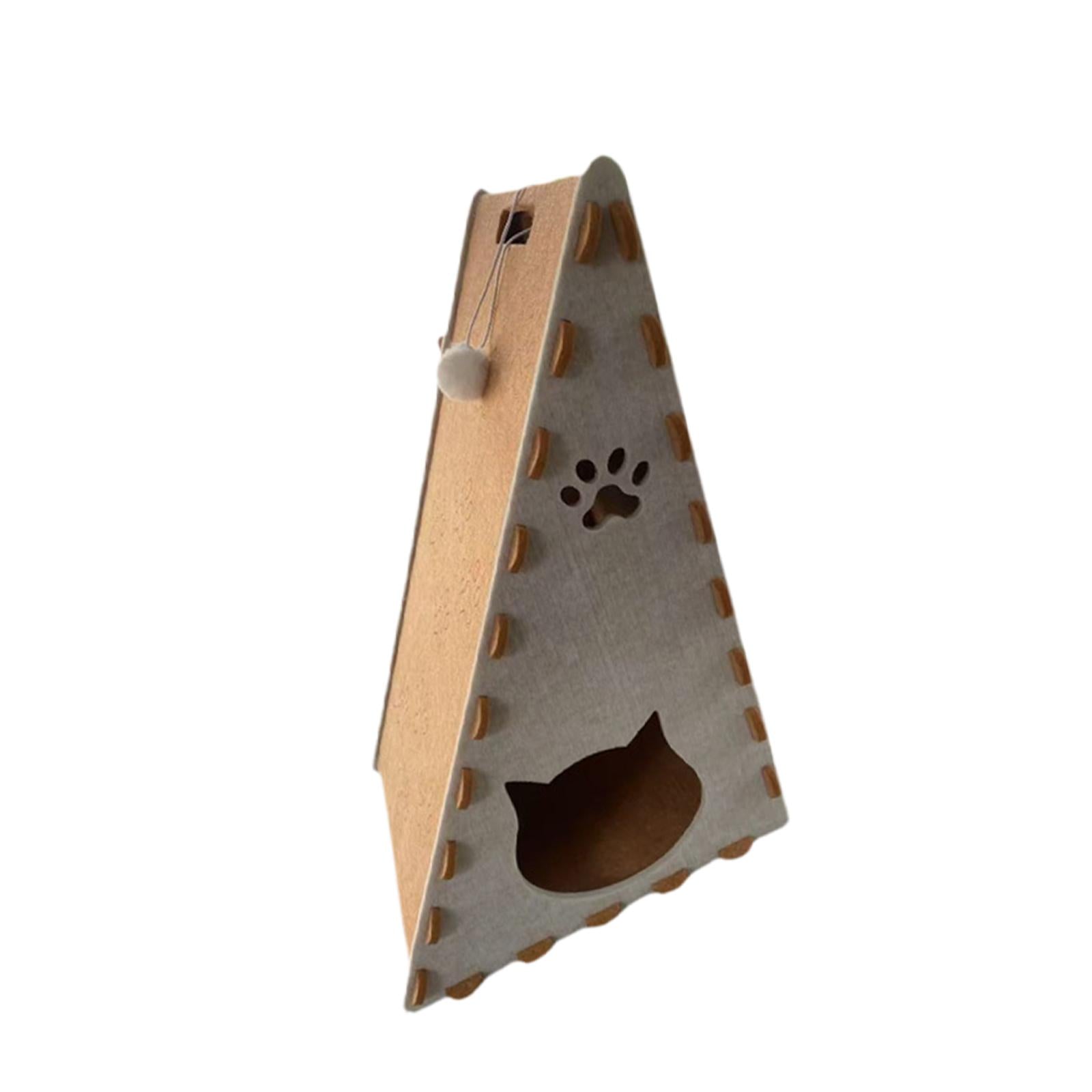 Cat Scratching Pad Multiple Angle Grinding Claw for Climbing Catching Biting Beige