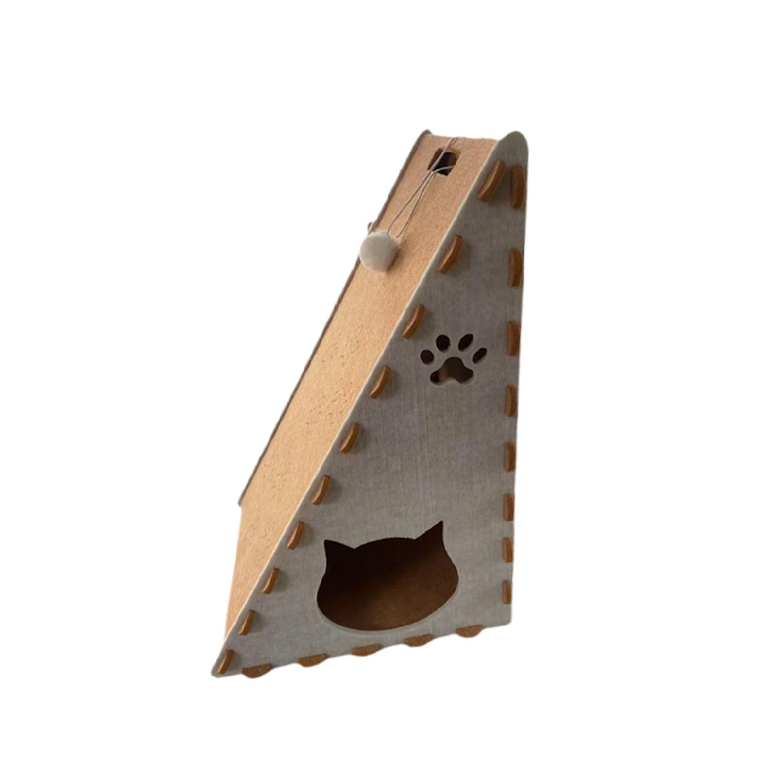 Cat Scratching Pad Multiple Angle Grinding Claw for Climbing Catching Biting Beige
