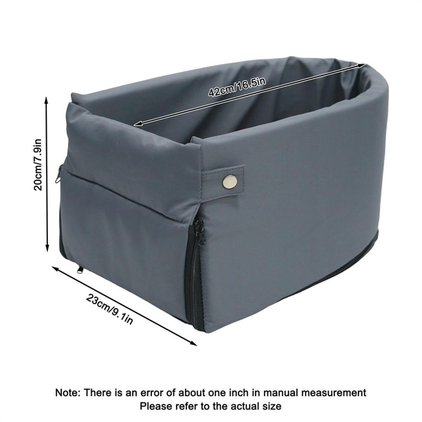 Center Console Dog Seat Folded Puppy Travel Carrying Lightweight Kennel Nest