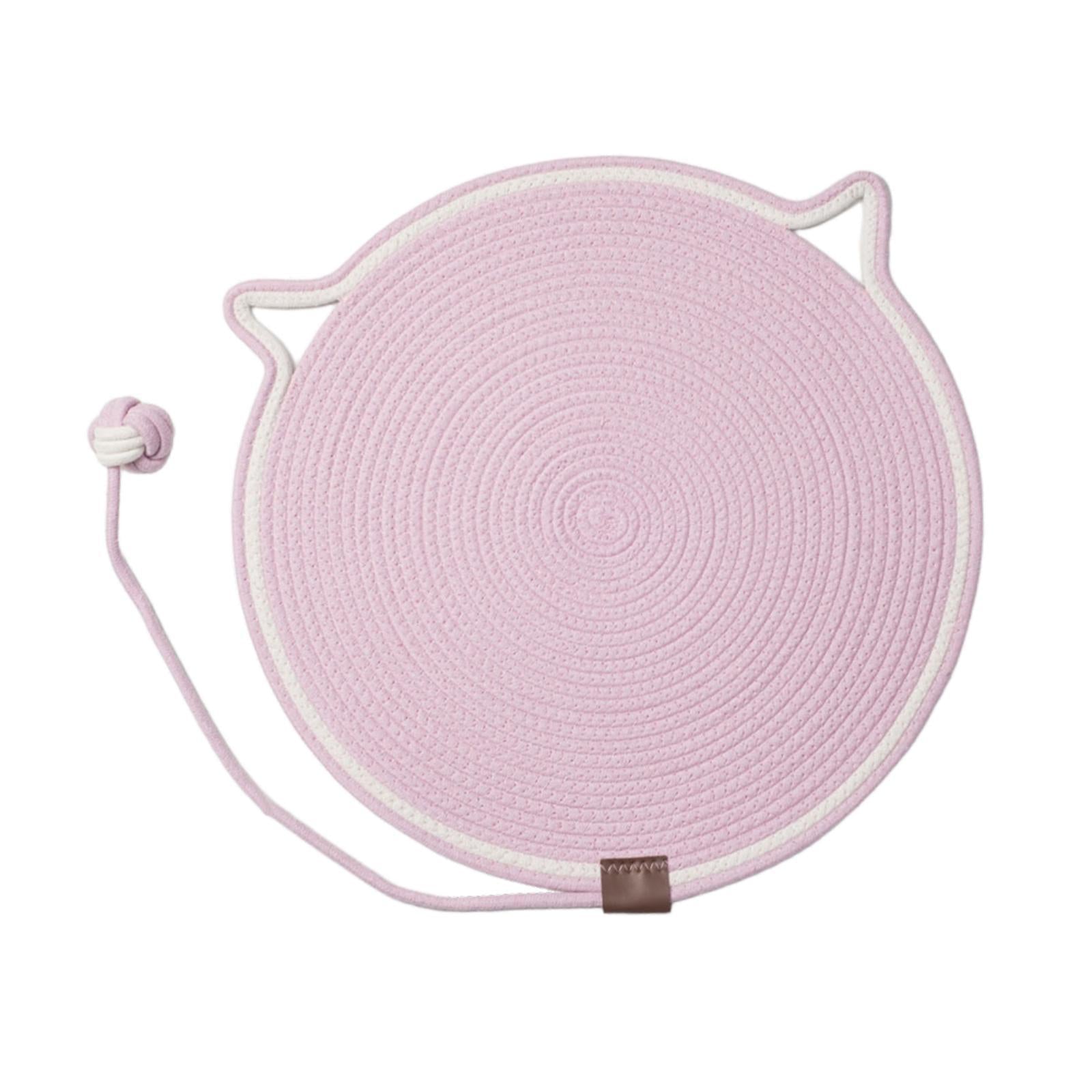 Cat Scratching Pad Sofa Furniture Protector Kitty Claw Toy Cat Scratcher Mat Pink