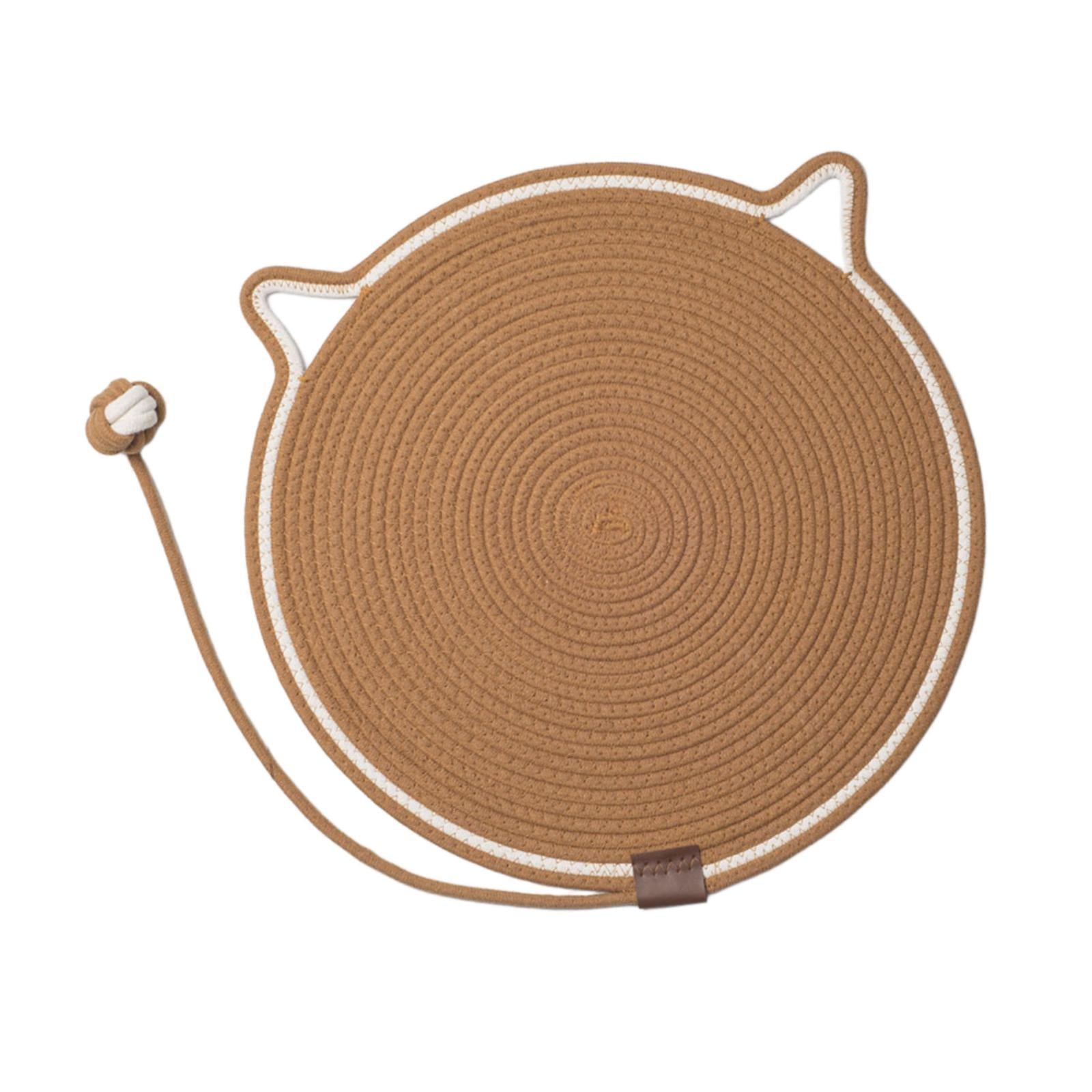 Cat Scratching Pad Sofa Furniture Protector Kitty Claw Toy Cat Scratcher Mat Coffee