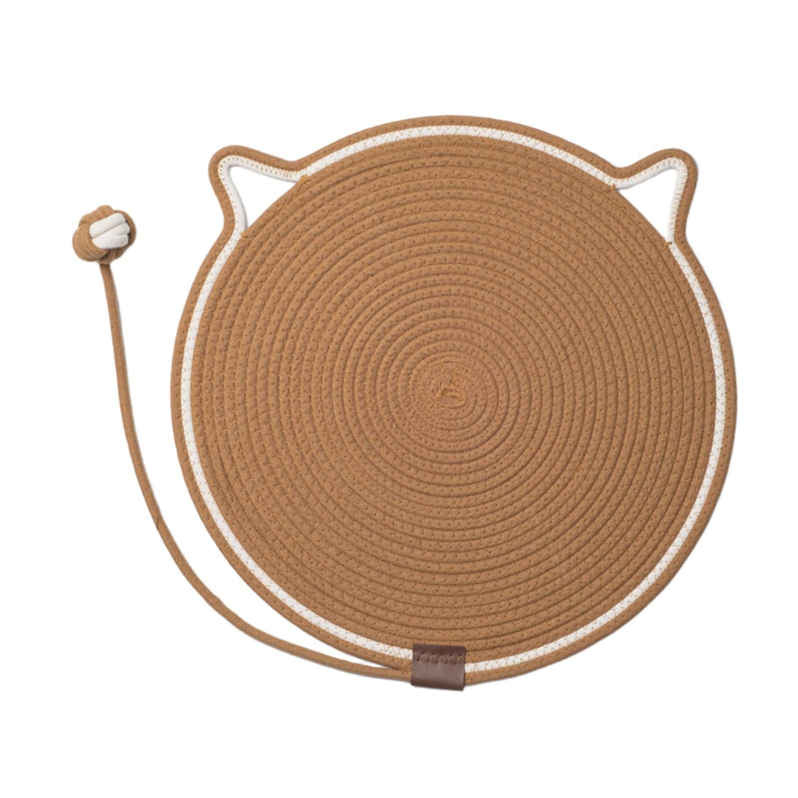 Cat Scratching Pad Sofa Furniture Protector Kitty Claw Toy Cat Scratcher Mat Coffee