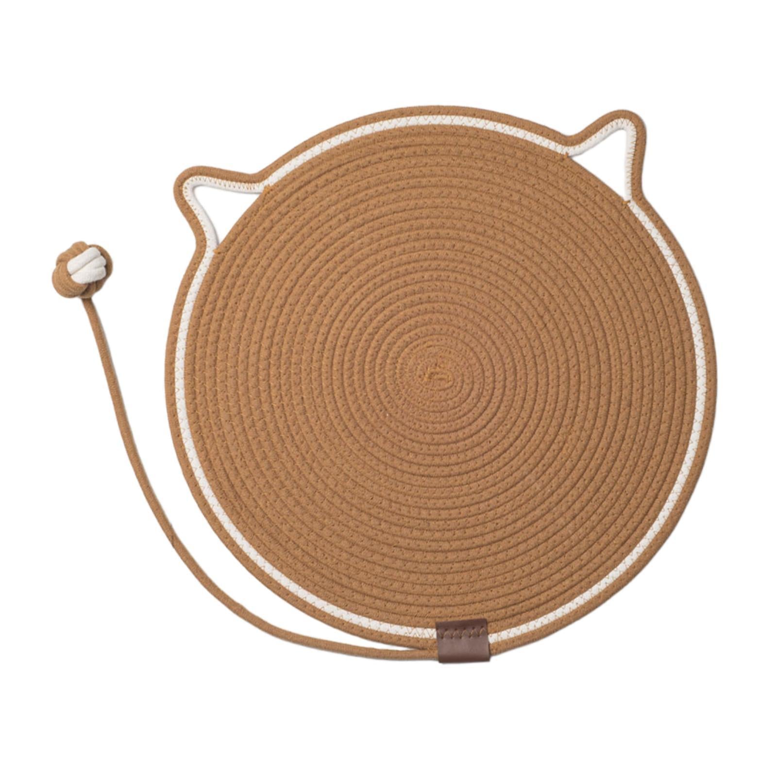 Cat Scratching Pad Sofa Furniture Protector Kitty Claw Toy Cat Scratcher Mat Coffee