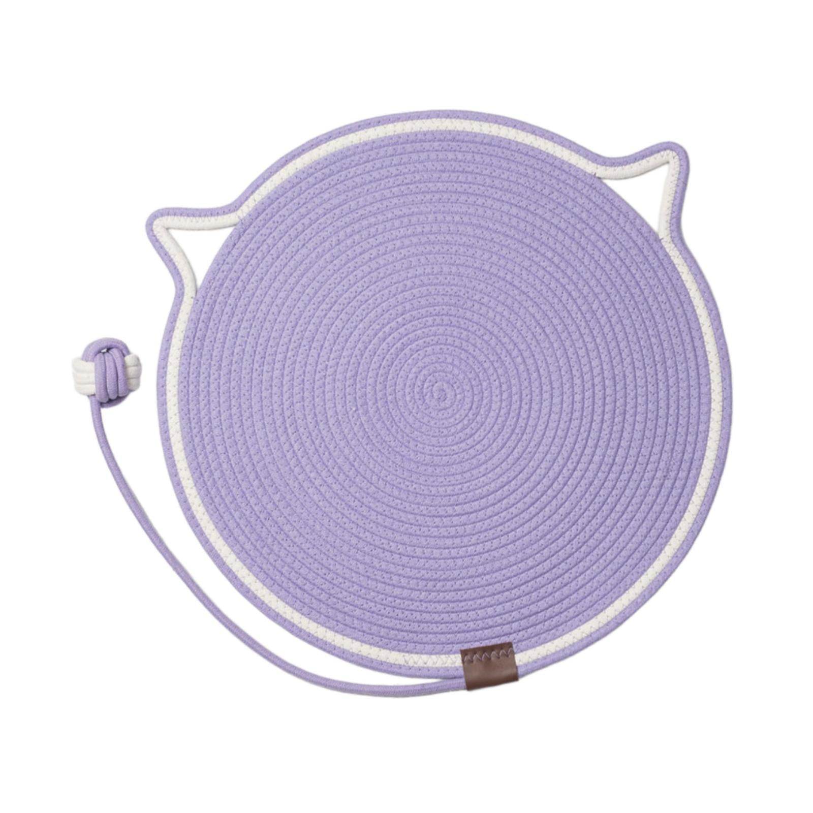 Cat Scratching Pad Sofa Furniture Protector Kitty Claw Toy Cat Scratcher Mat Purple