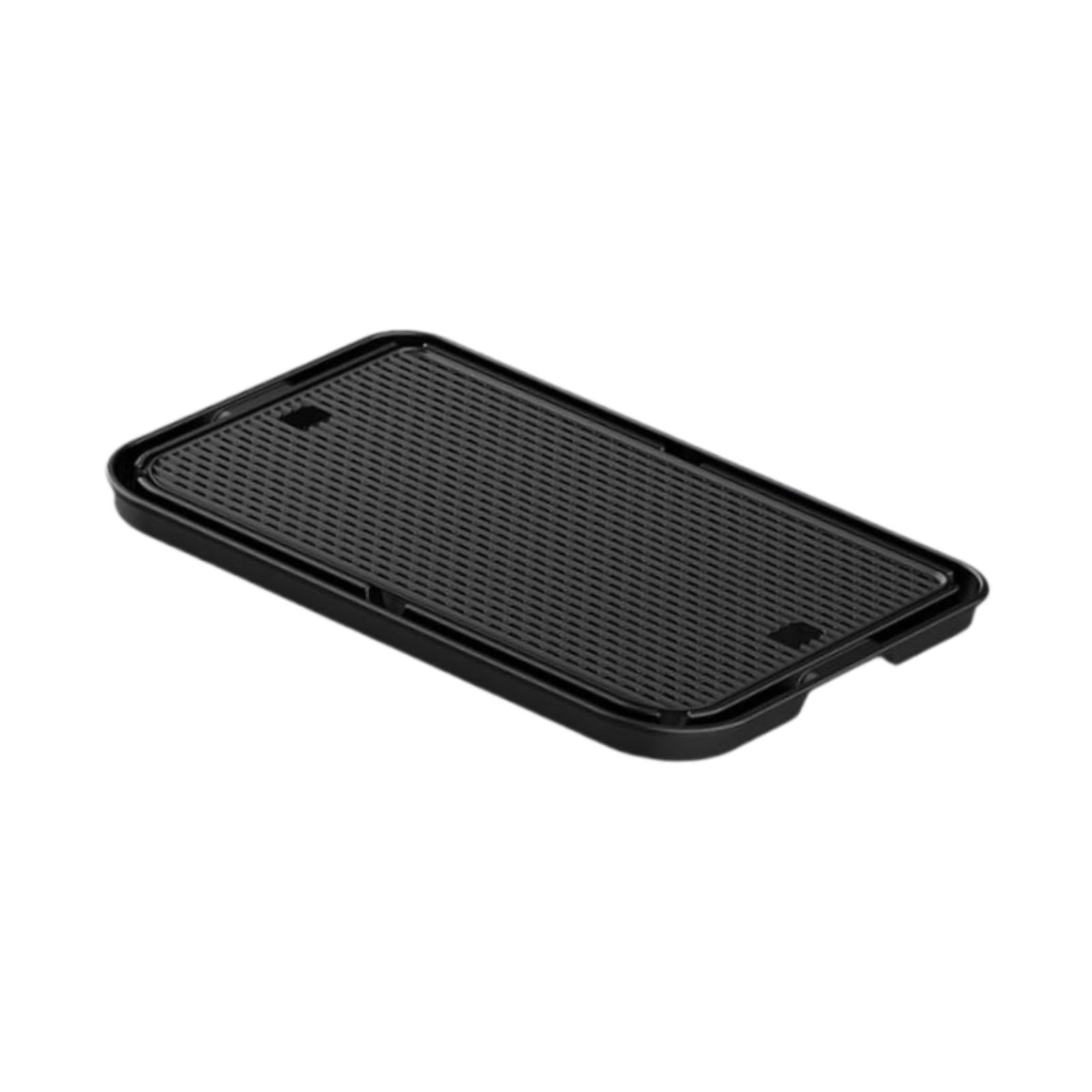 Cat Litter Mat Anti Slip Versatile Cat Litter Pad for Kitty Cats Accessories Black