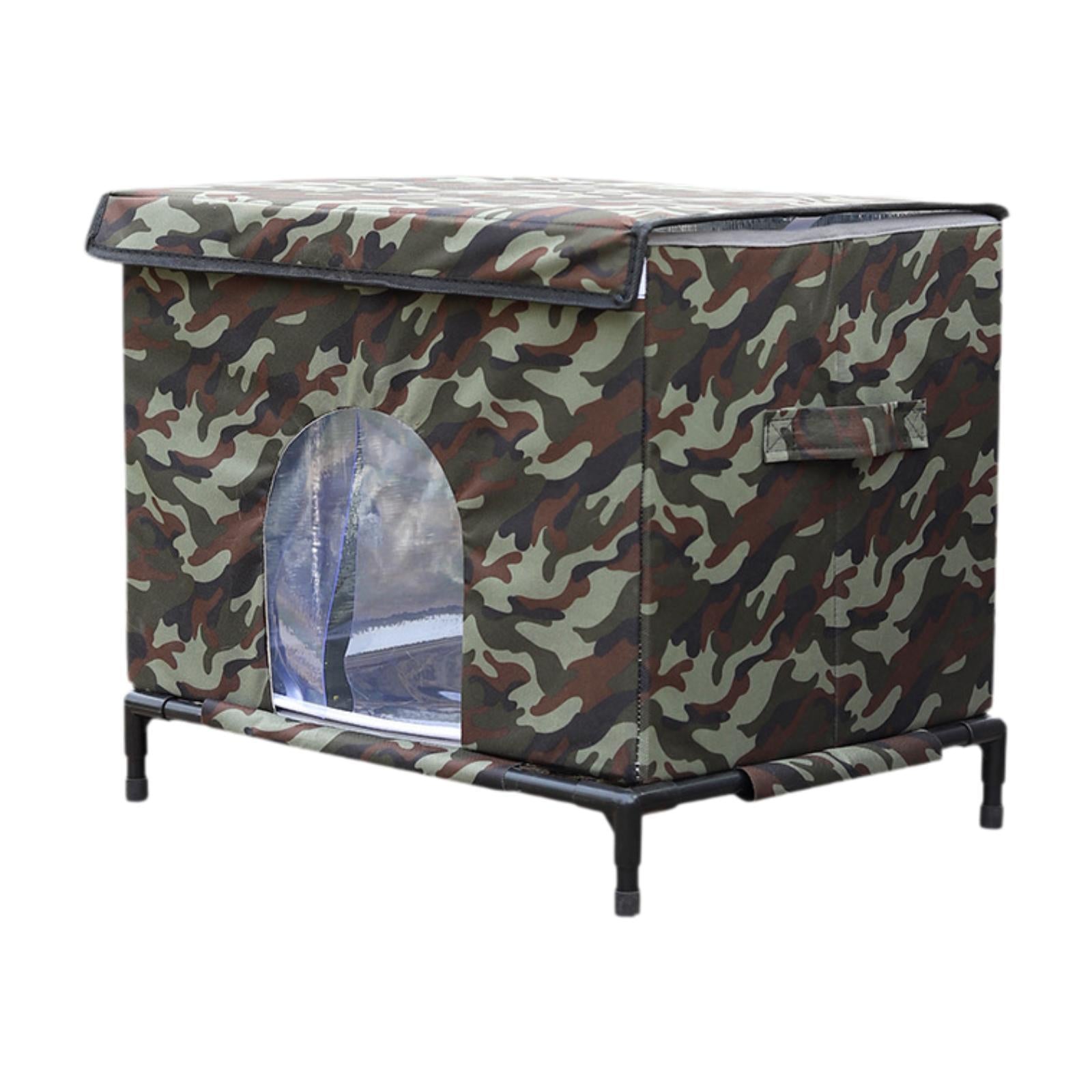 Cat House for Outdoor Cats Gifts Cat Hideout Cube Cat Shelter for Porch Barn