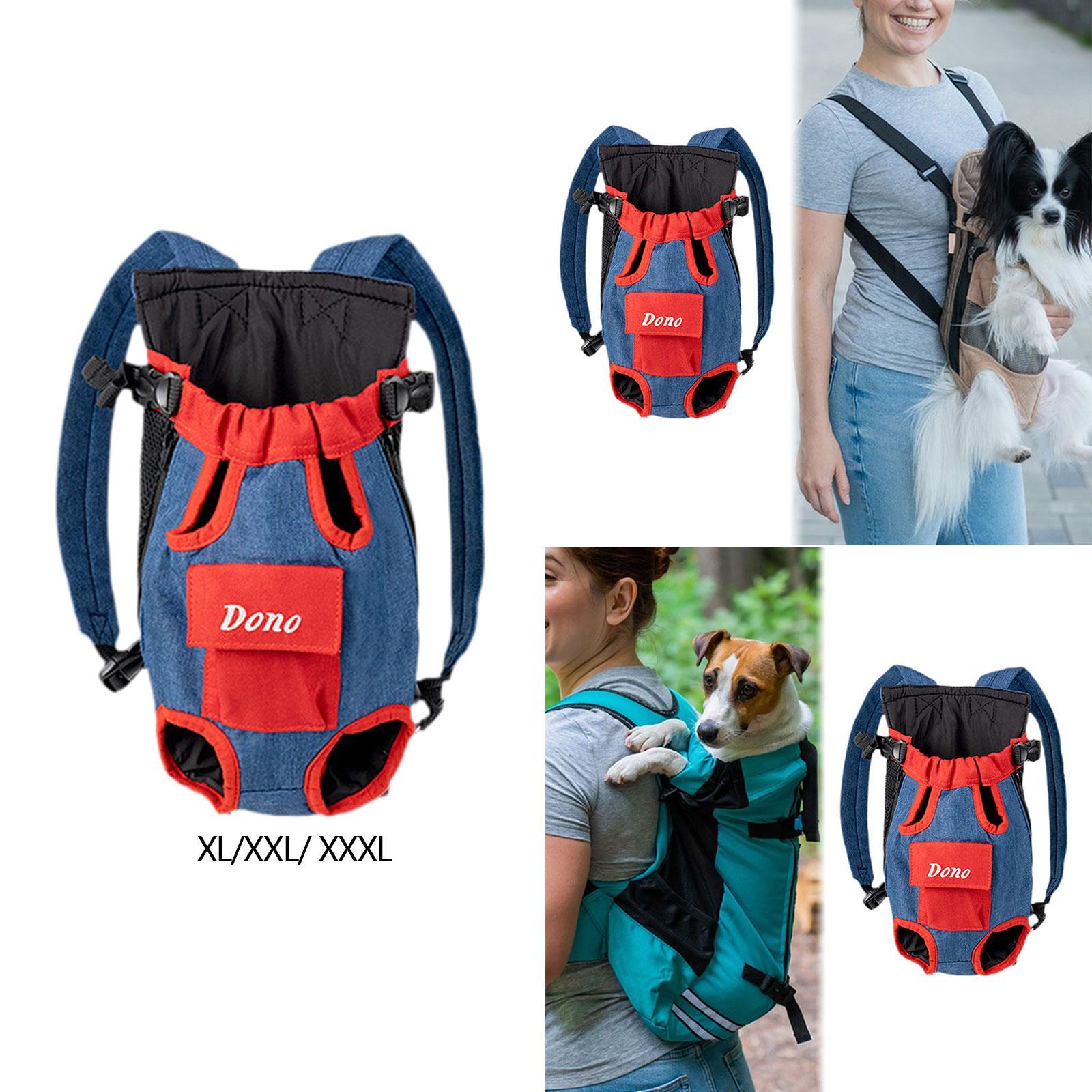 Cat Carrier Backpack Legs Out Soft Dog Travel Bag for Walking Hiking Camping XL