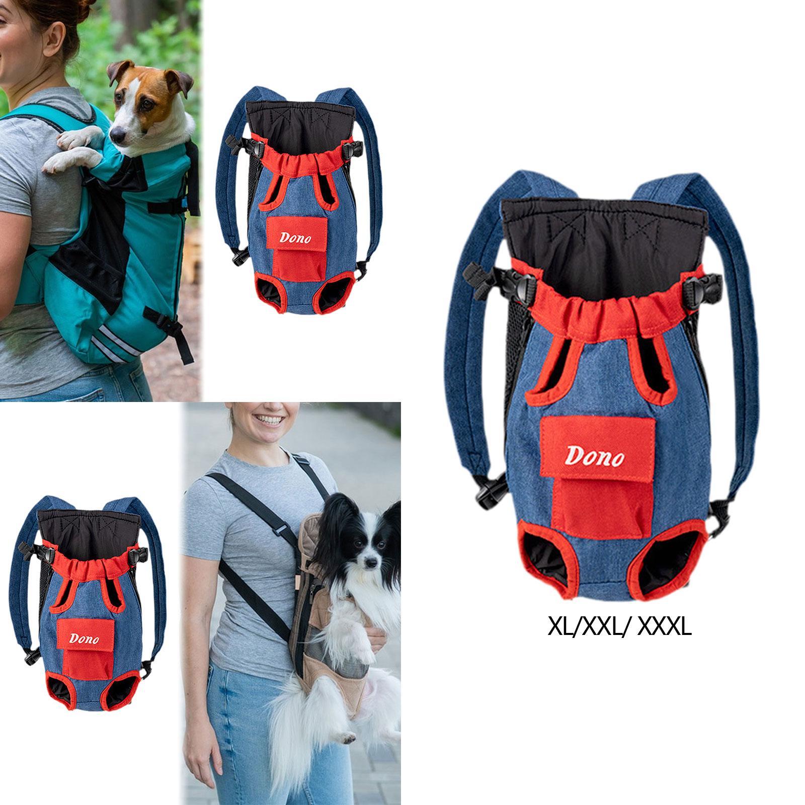 Cat Carrier Backpack Legs Out Soft Dog Travel Bag for Walking Hiking Camping XL