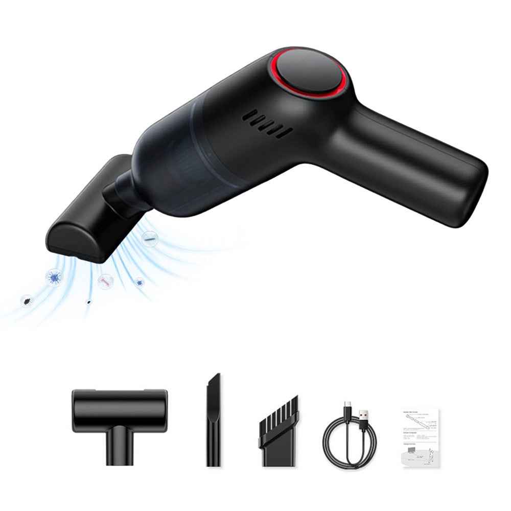 SUITU ST-8000 Dust Collect Cleaning Tool Handheld Cordless Wet and Dry 4500Pa Powerful Suction Vacuum Cleaner - Black