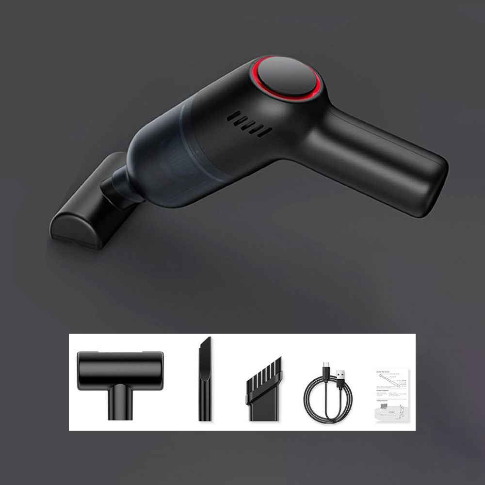SUITU ST-8000 Dust Collect Cleaning Tool Handheld Cordless Wet and Dry 4500Pa Powerful Suction Vacuum Cleaner - Black