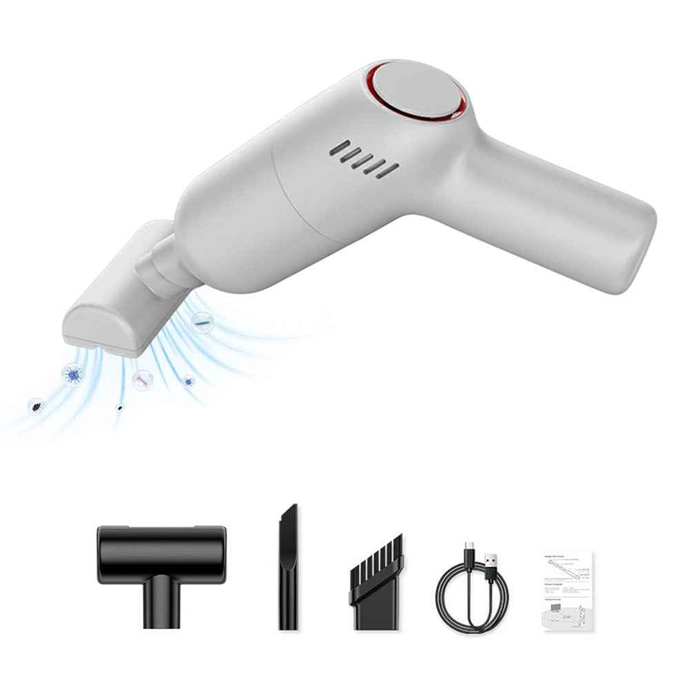 SUITU ST-8000 Dust Collect Cleaning Tool Handheld Cordless Wet and Dry 4500Pa Powerful Suction Vacuum Cleaner - White