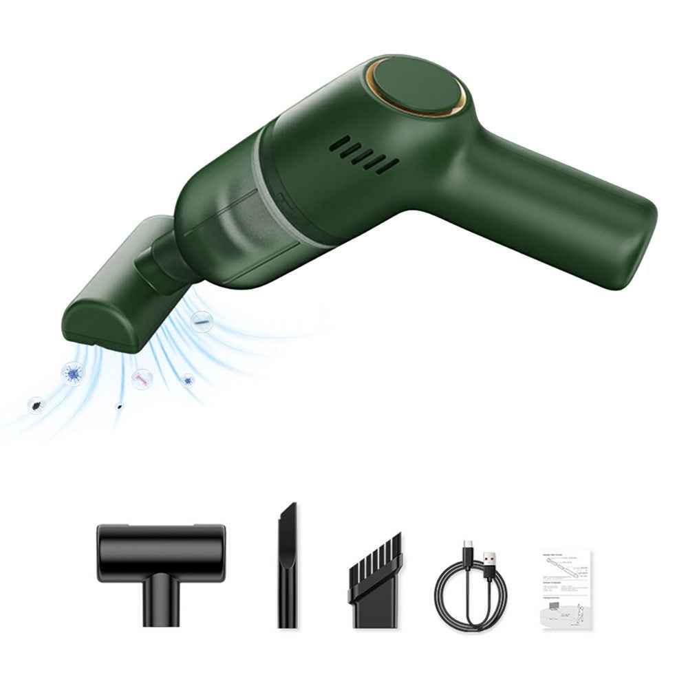 SUITU ST-8000 Dust Collect Cleaning Tool Handheld Cordless Wet and Dry 4500Pa Powerful Suction Vacuum Cleaner - Green