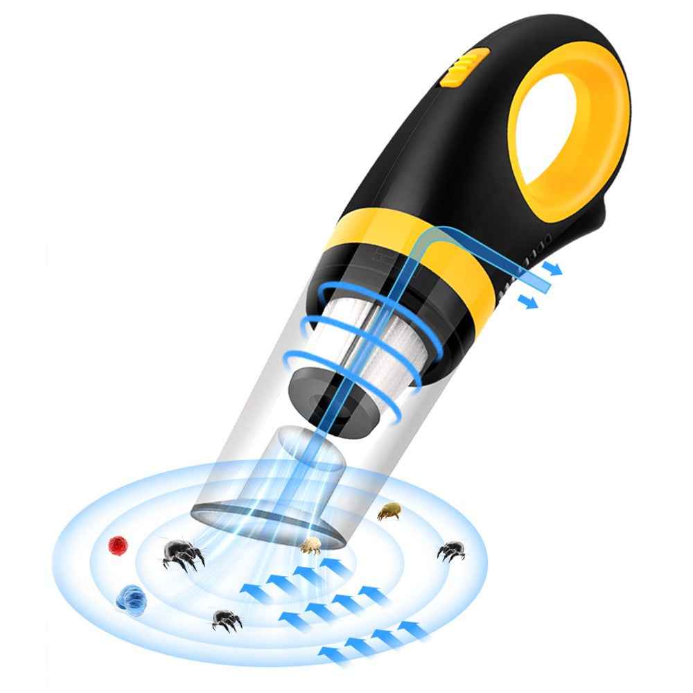 SUITU ST-6610C Car Home Vacuum Cleaner Wireless Rechargeable Wet / Dry Dual-use Handheld Vehicle Vacuum Cleaner