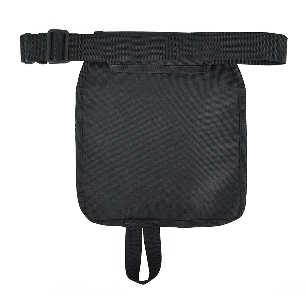 Gardening Tools Belt Bag Waterproof Oxford Cloth Multi-Pockets Waist Pack - Black