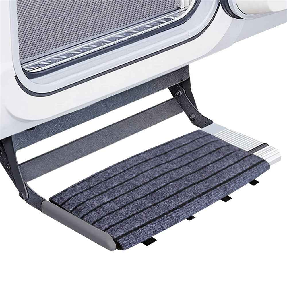 Adjustable RV Step Cover Anti Slip Mat For Camper Trailer Easy Clean Dirt Protection Mat