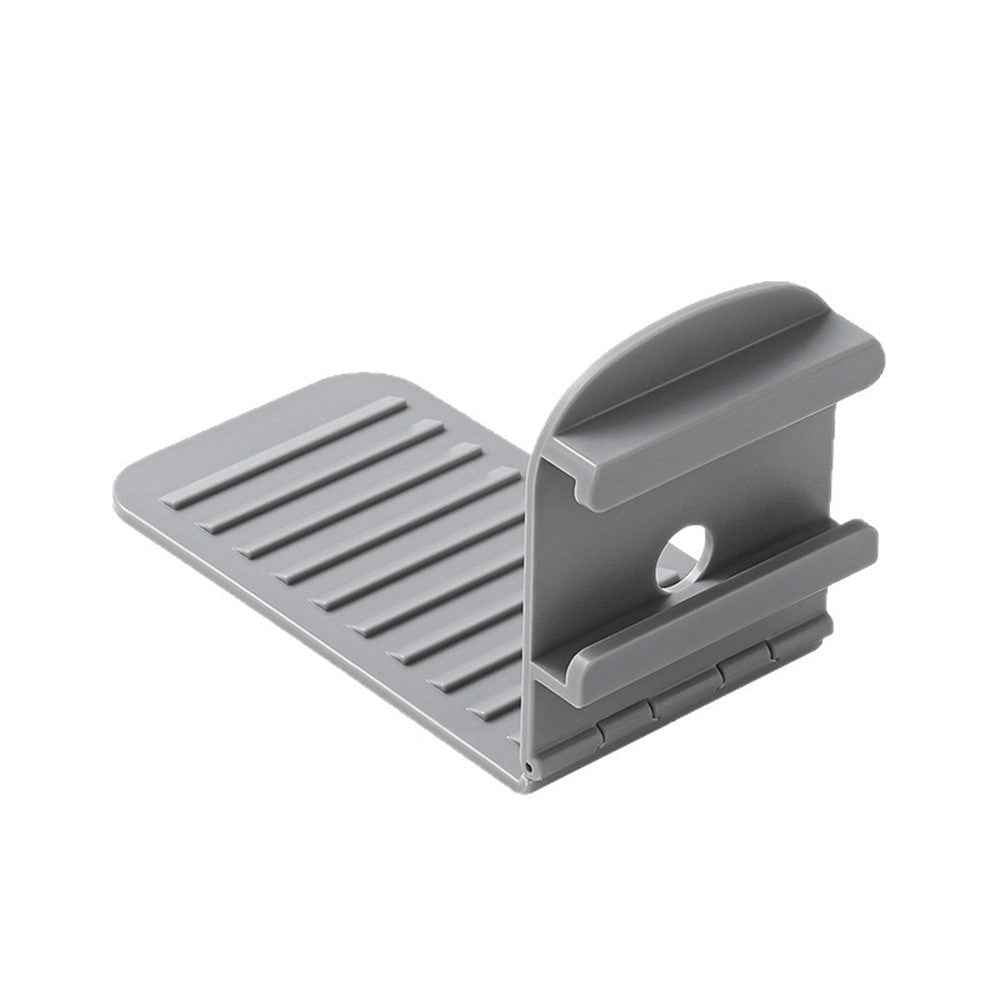 4Pcs Bed Sheet Fasteners Adjustable Clip Holders Anti Slip Gripper Straps for Mattress Covers - Grey