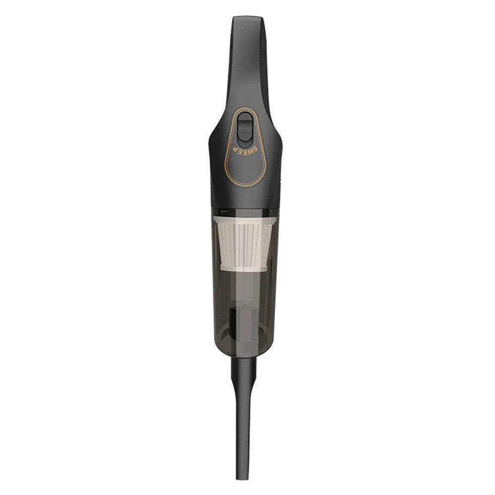 7.4V Handheld Vacuum Cleaner Multifunctional Cordless Powerful Suction Dust Blower for Car Home - Black