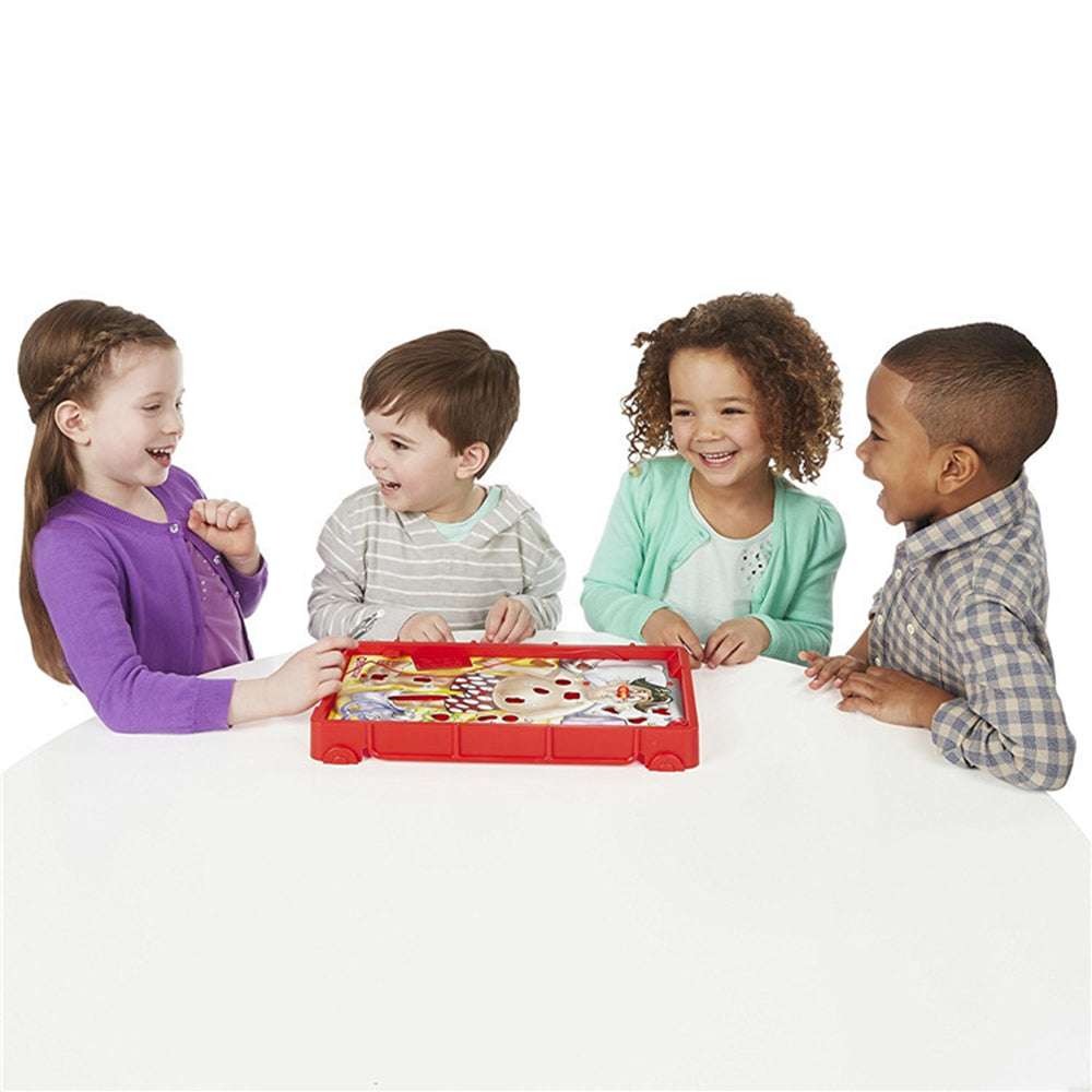 Operation Game Toy Doctor Cards Electronic Kids Family Board Game - Red