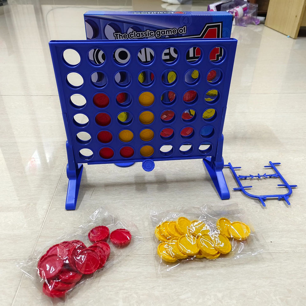 Gaming Connect 4 Classic Grid 4 in A Row Game Kids Strategy Board Game for 2 Players