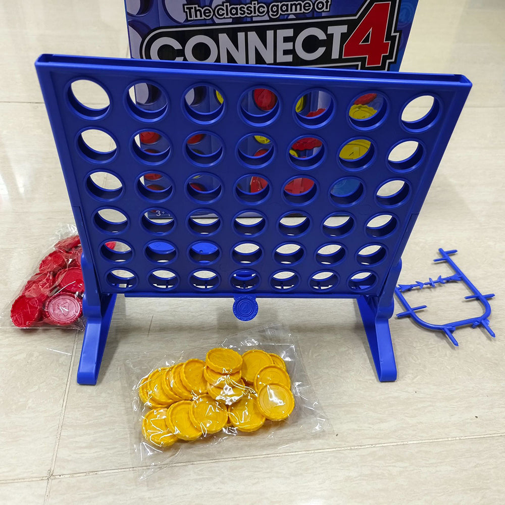 Gaming Connect 4 Classic Grid 4 in A Row Game Kids Strategy Board Game for 2 Players