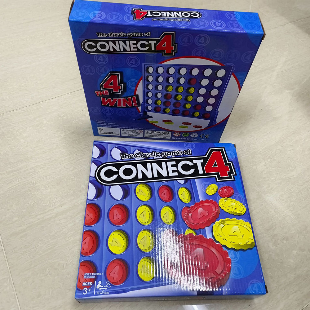 Gaming Connect 4 Classic Grid 4 in A Row Game Kids Strategy Board Game for 2 Players