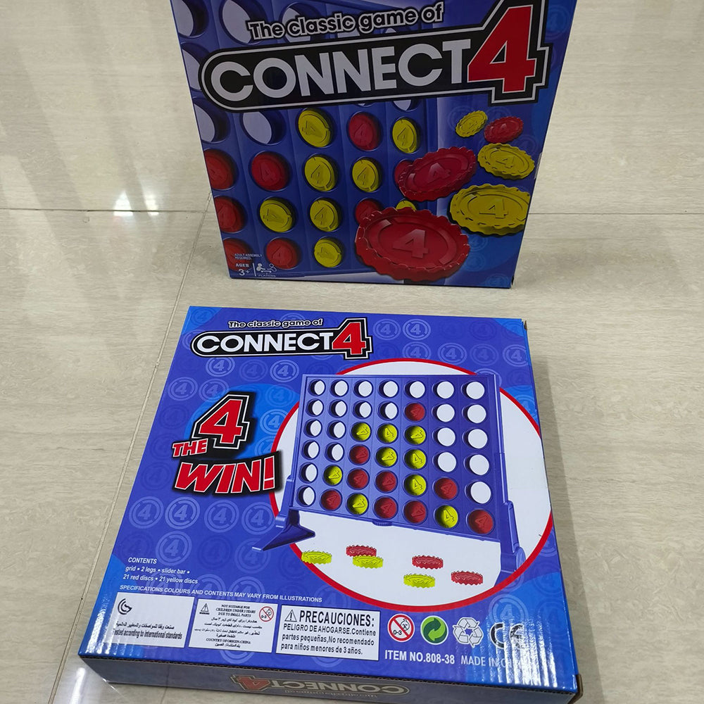 Gaming Connect 4 Classic Grid 4 in A Row Game Kids Strategy Board Game for 2 Players