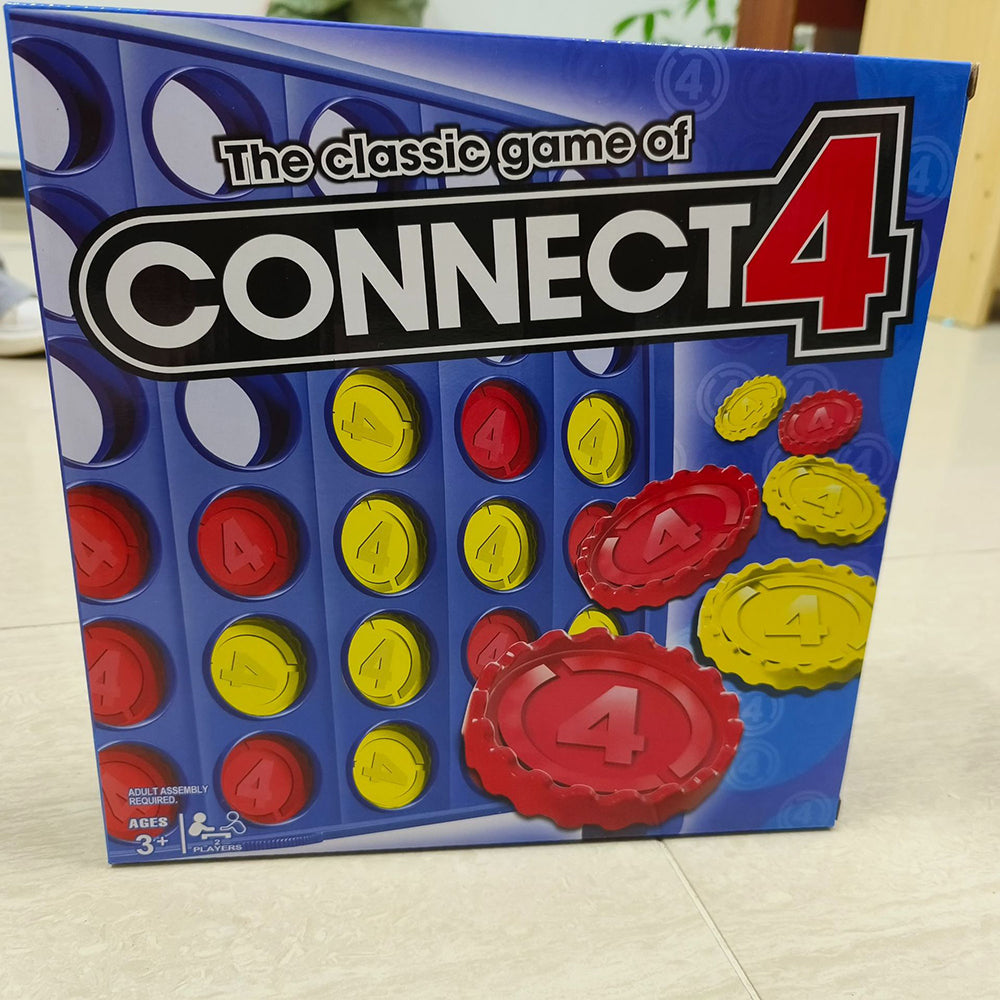 Gaming Connect 4 Classic Grid 4 in A Row Game Kids Strategy Board Game for 2 Players