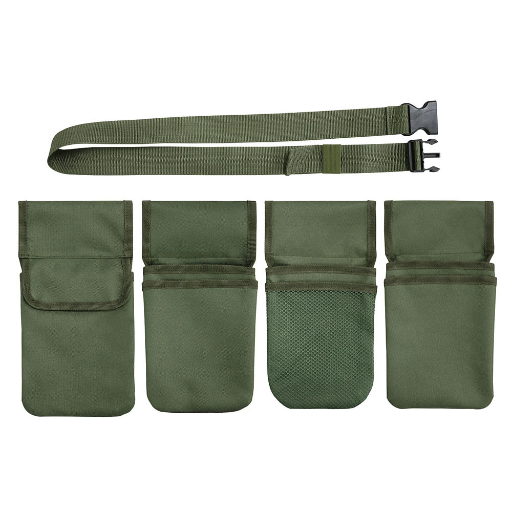 Garden Tool Bag 4 Pockets Detachable Waist Bag Electrician Tools Organizer