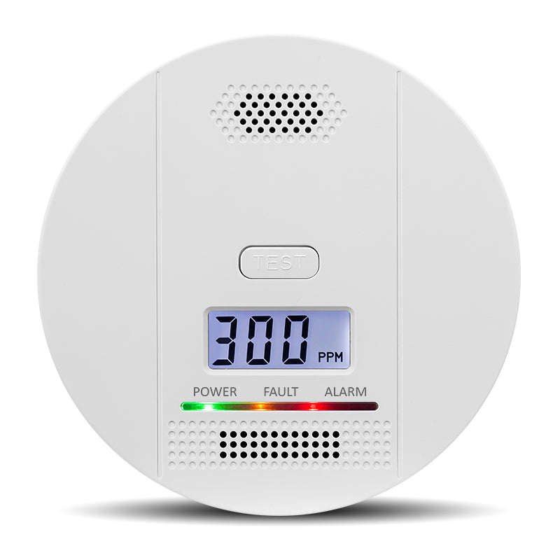 XY-C612 LCD Display Carbon Monoxide Detector Battery Powered CO Level Alarm Sensor